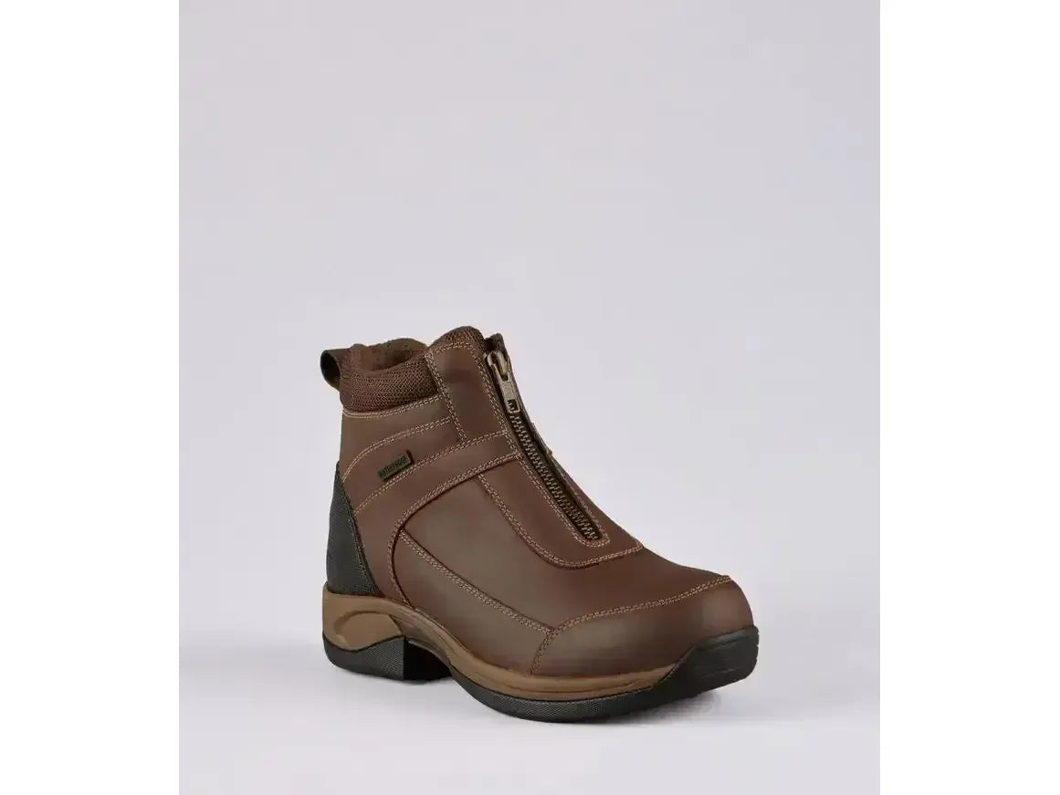 Premier Equine Borelli Waterproof Zipped Boot Brown