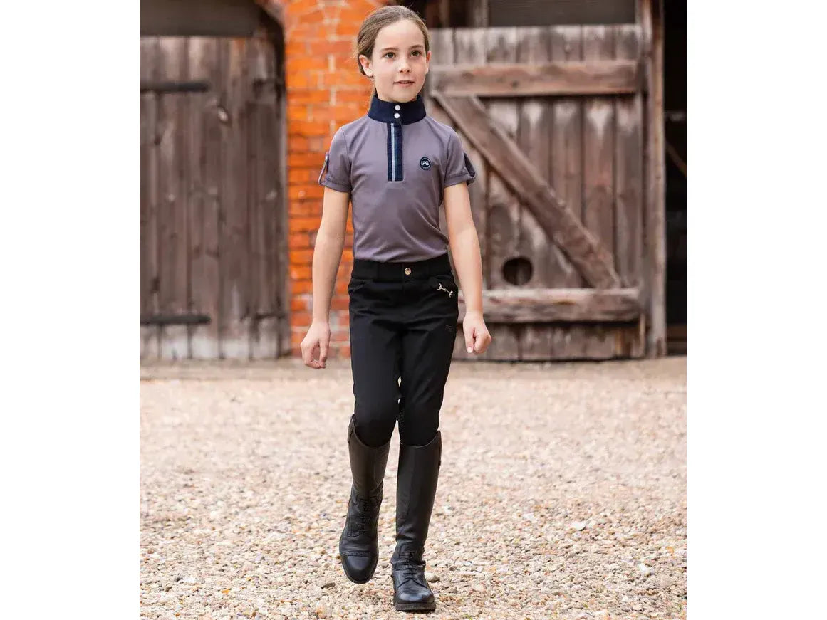Premier Equine Brava Girls Full Seat Gel Riding Breeches