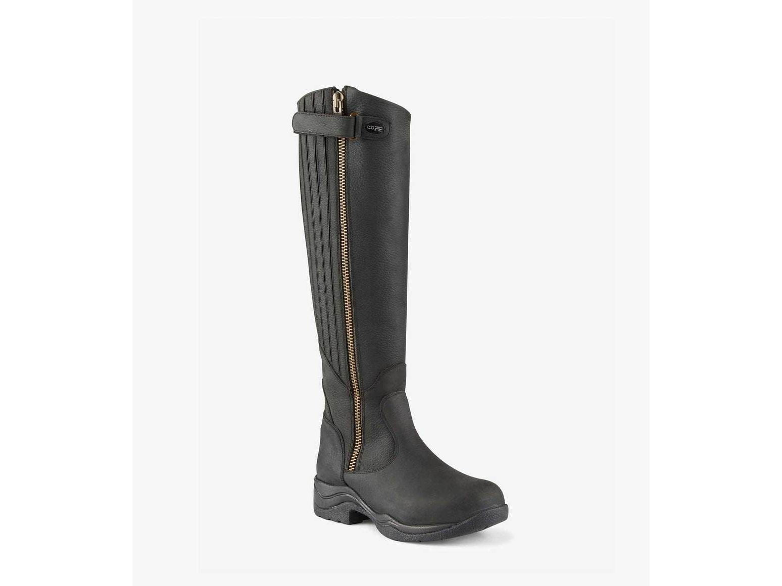Premier Equine Brecon Ladies Black Leather Country Boots