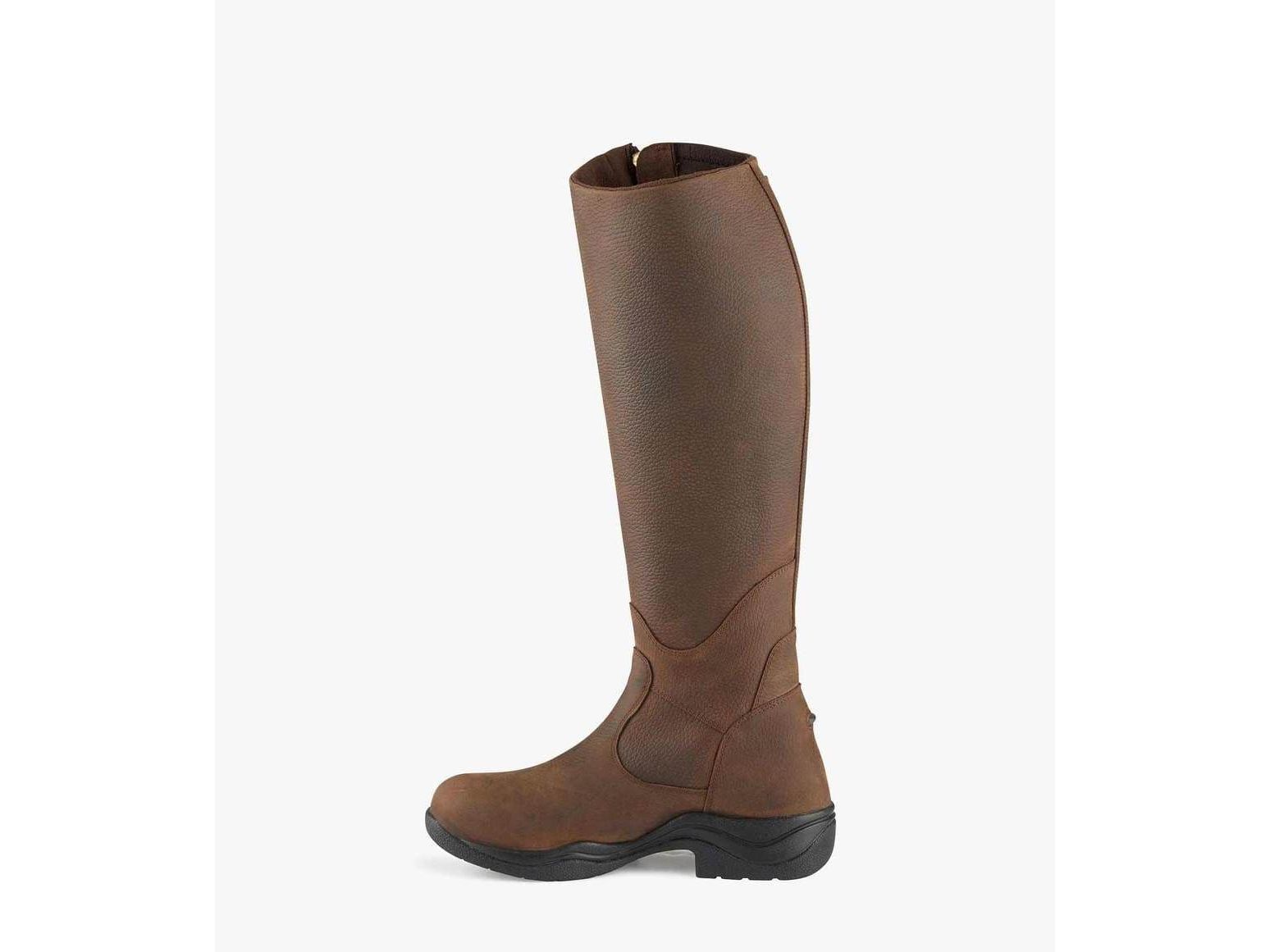 Premier Equine Brecon Ladies Brown Leather Country Boots