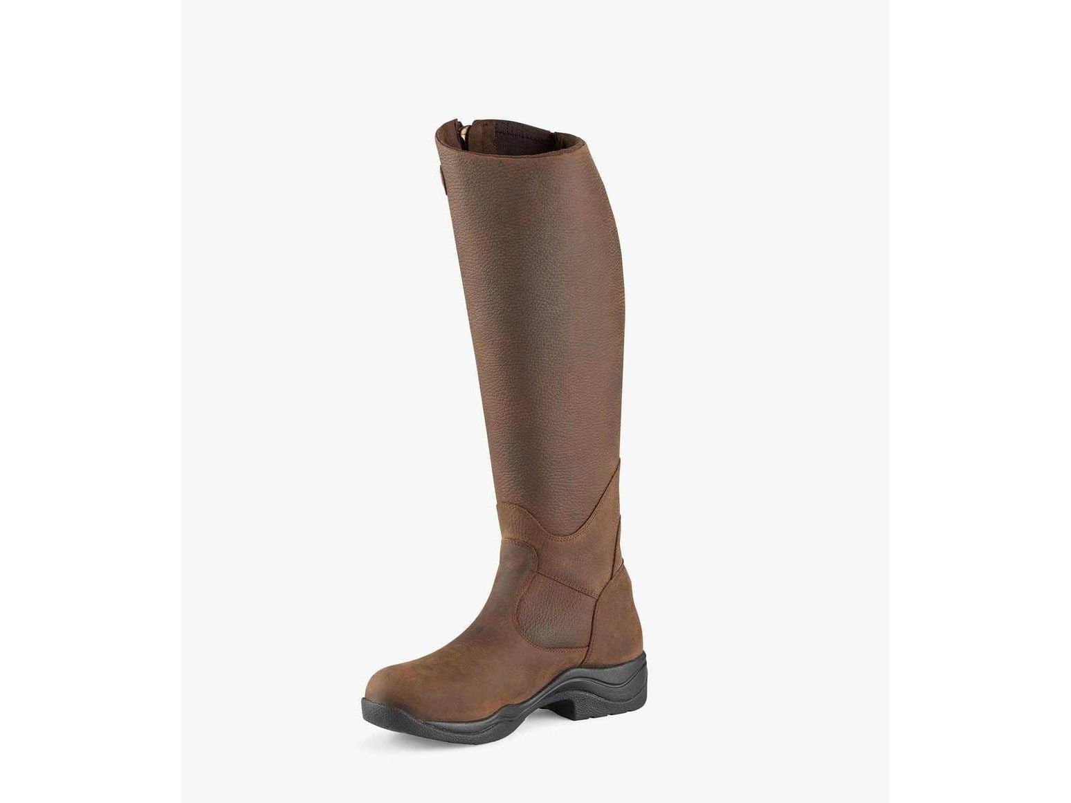 Premier Equine Brecon Ladies Brown Leather Country Boots