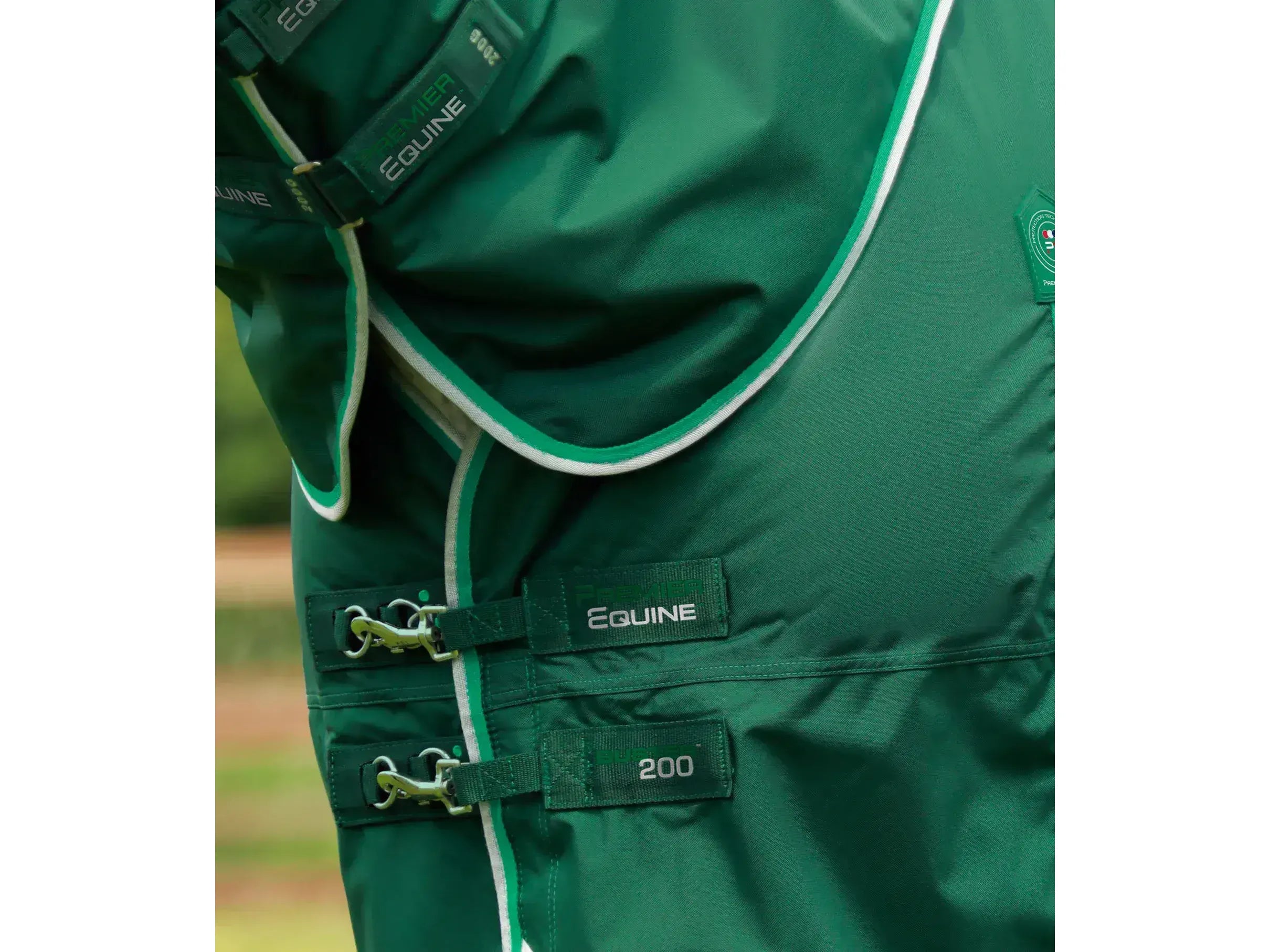 Premier Equine Buster 200g Turnout Rug with Snug-Fit Neck Cover