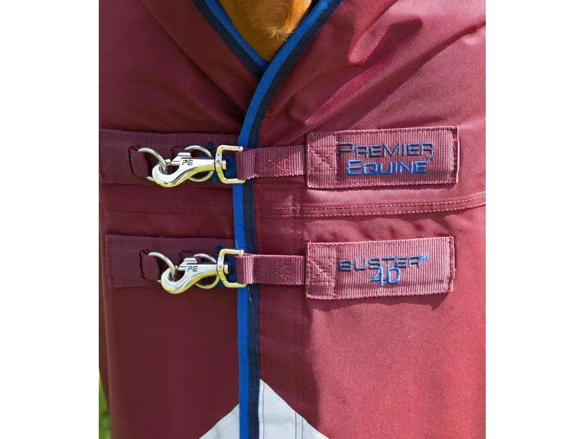 Premier Equine Buster 40g Turnout Rug with Classic Neck Cover