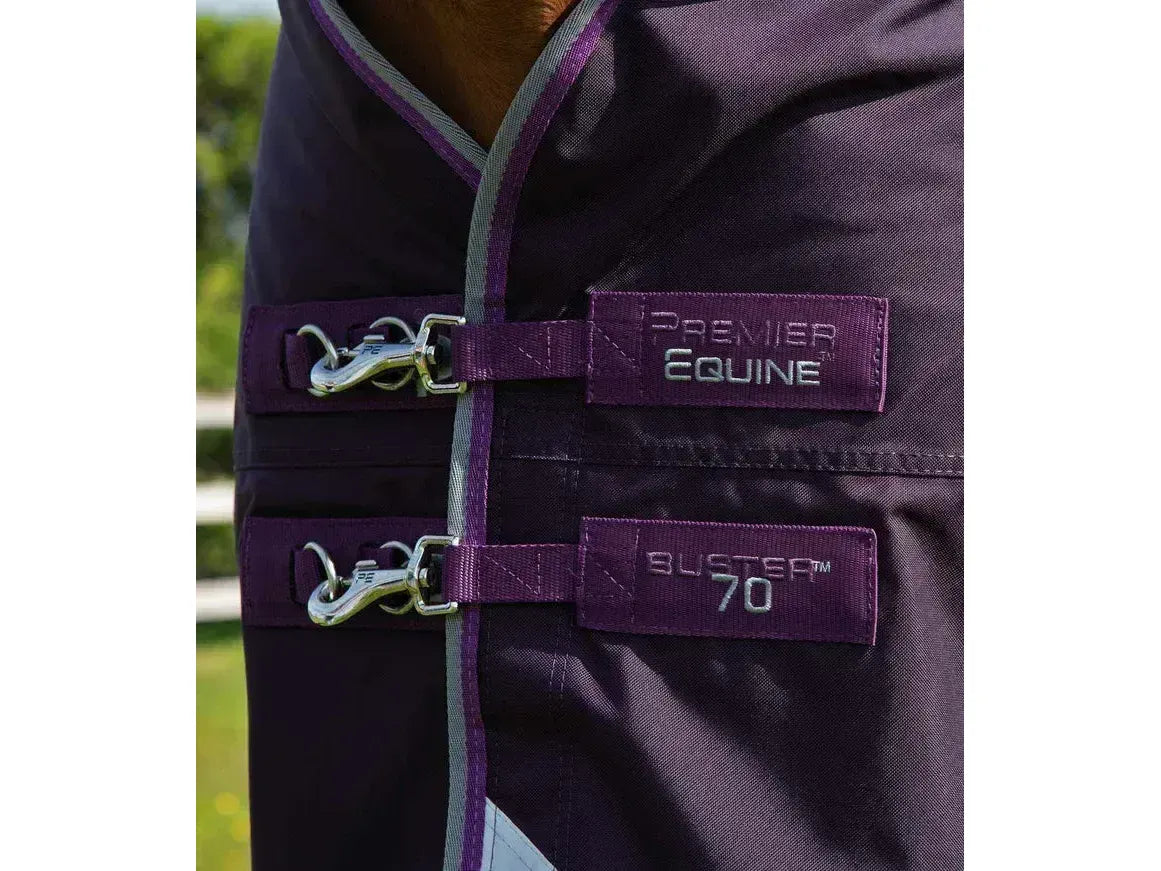 Premier Equine Buster 70g Turnout Rug with Classic Neck Cover