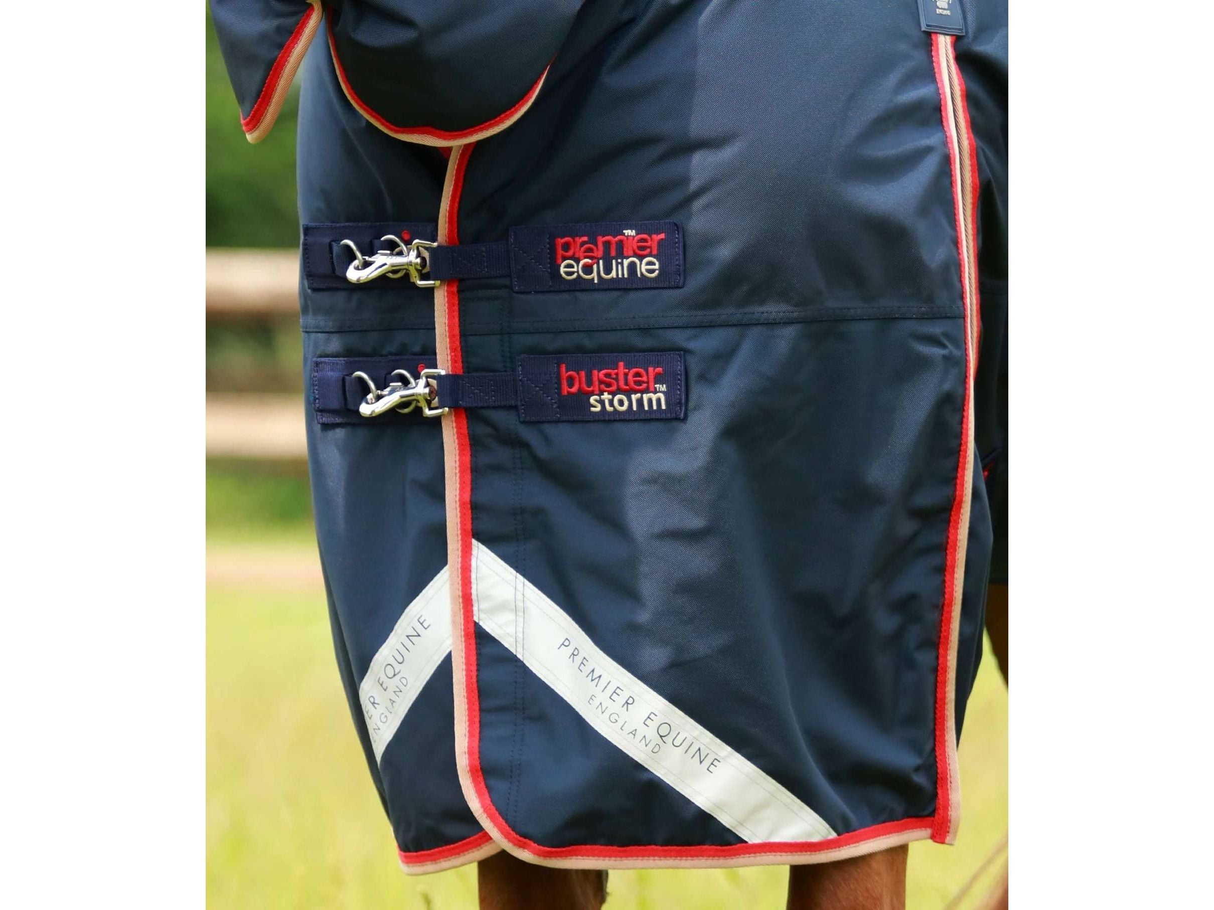 Premier Equine Buster Storm 200g Combo Turnout Rug with Snug-Fit Neck