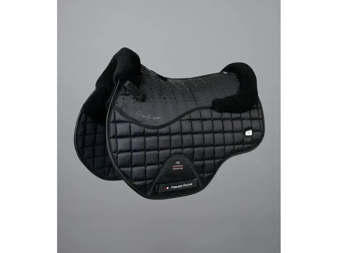 Premier Equine Capella Close Contact Merino Wool GP/Jump Saddle Square