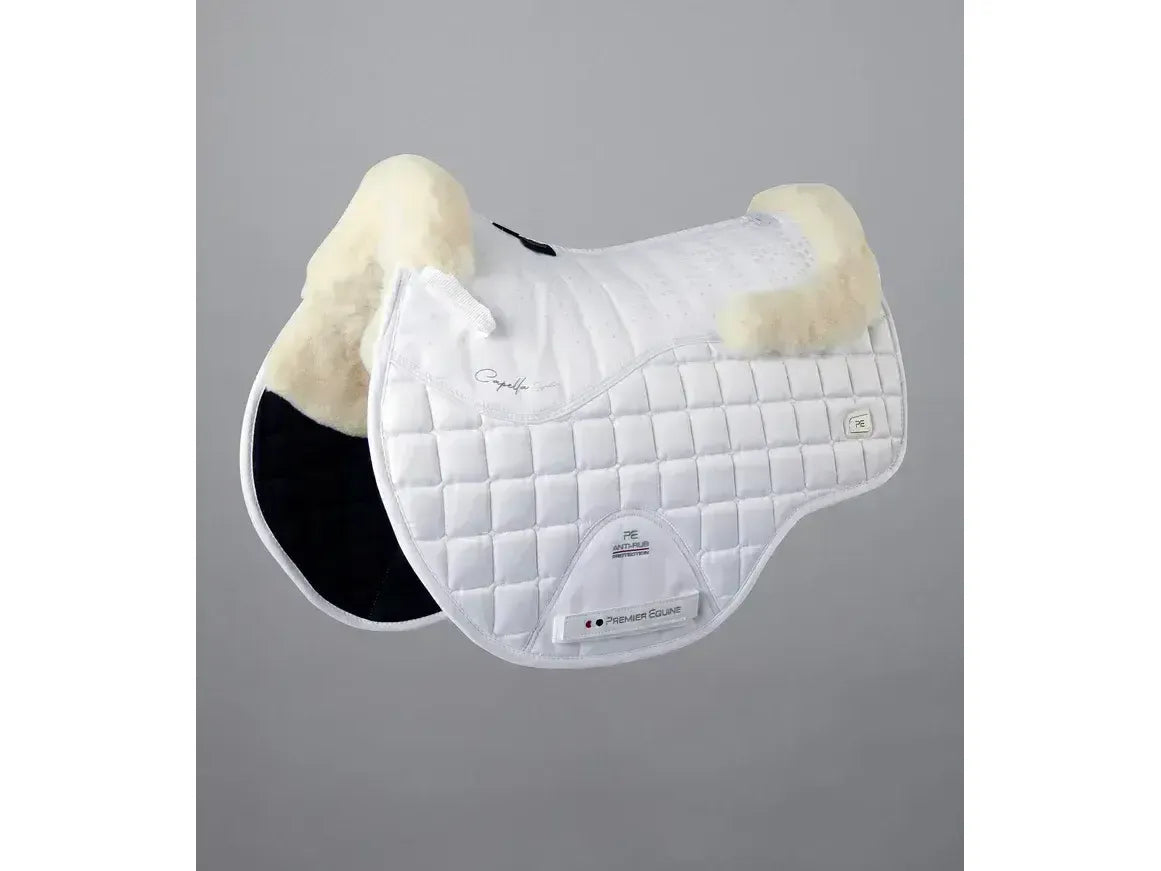 Premier Equine Capella Close Contact Merino Wool GP/Jump Saddle Square