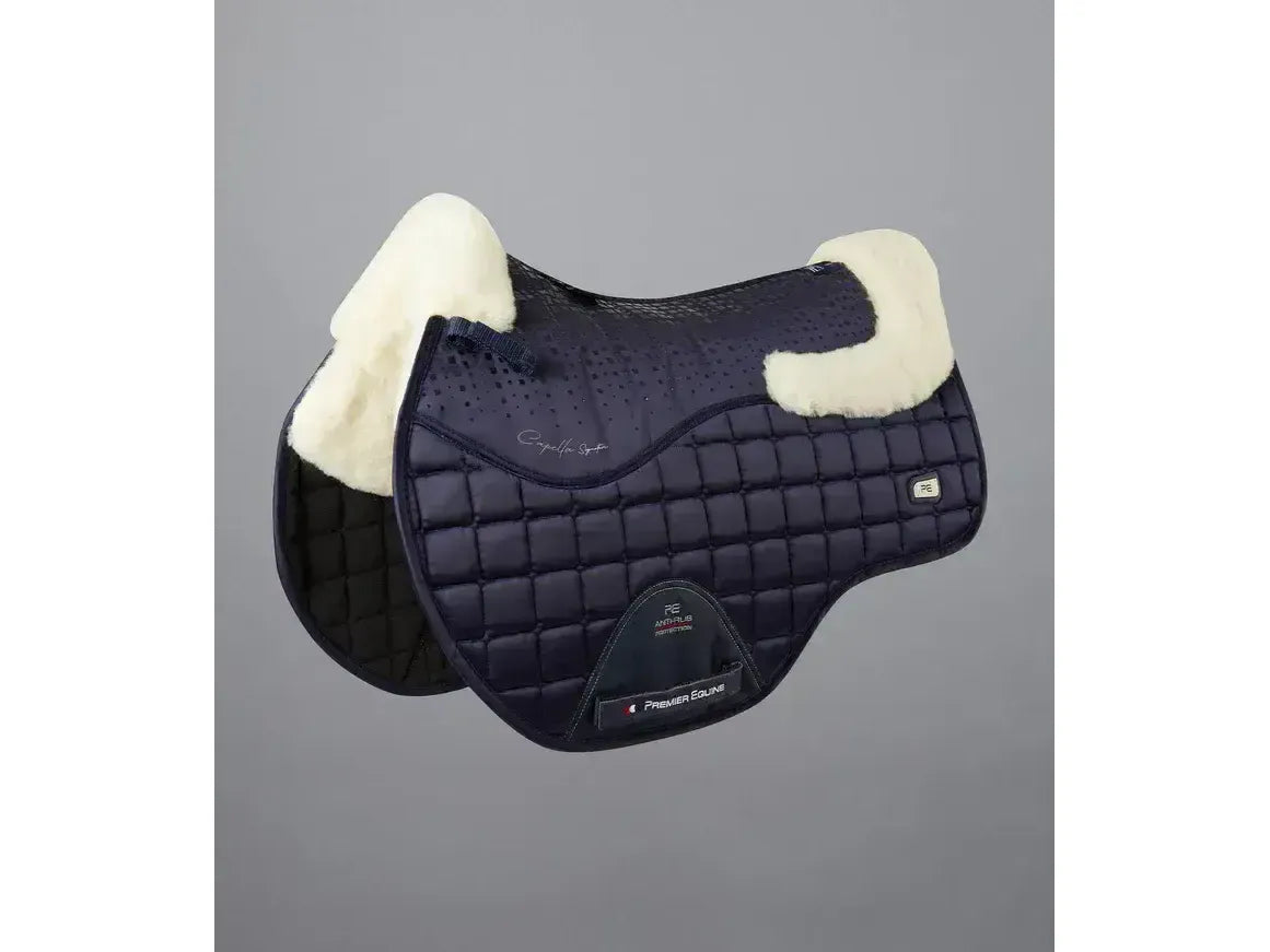 Premier Equine Capella Close Contact Merino Wool GP/Jump Saddle Square