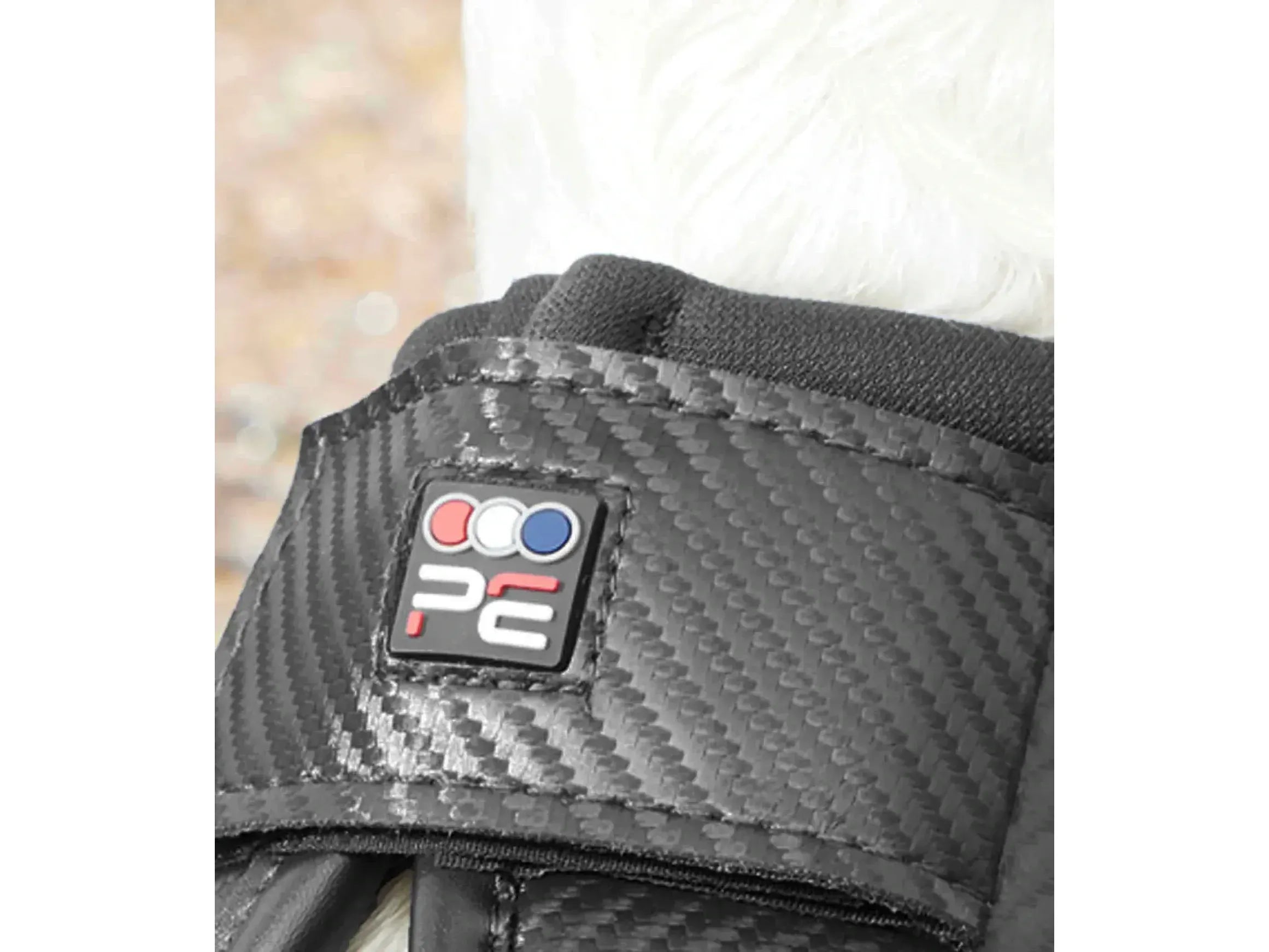 Premier Equine CarbonTech with Kevlar No-Turn OverReach Boots M Black RRP £38.00