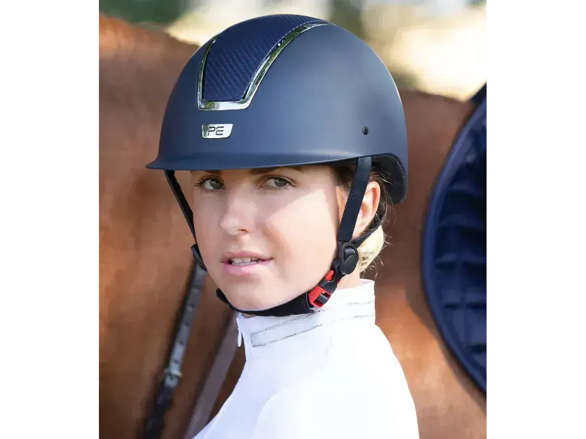 Premier Equine Centauri Horse Riding Helmet - Navy