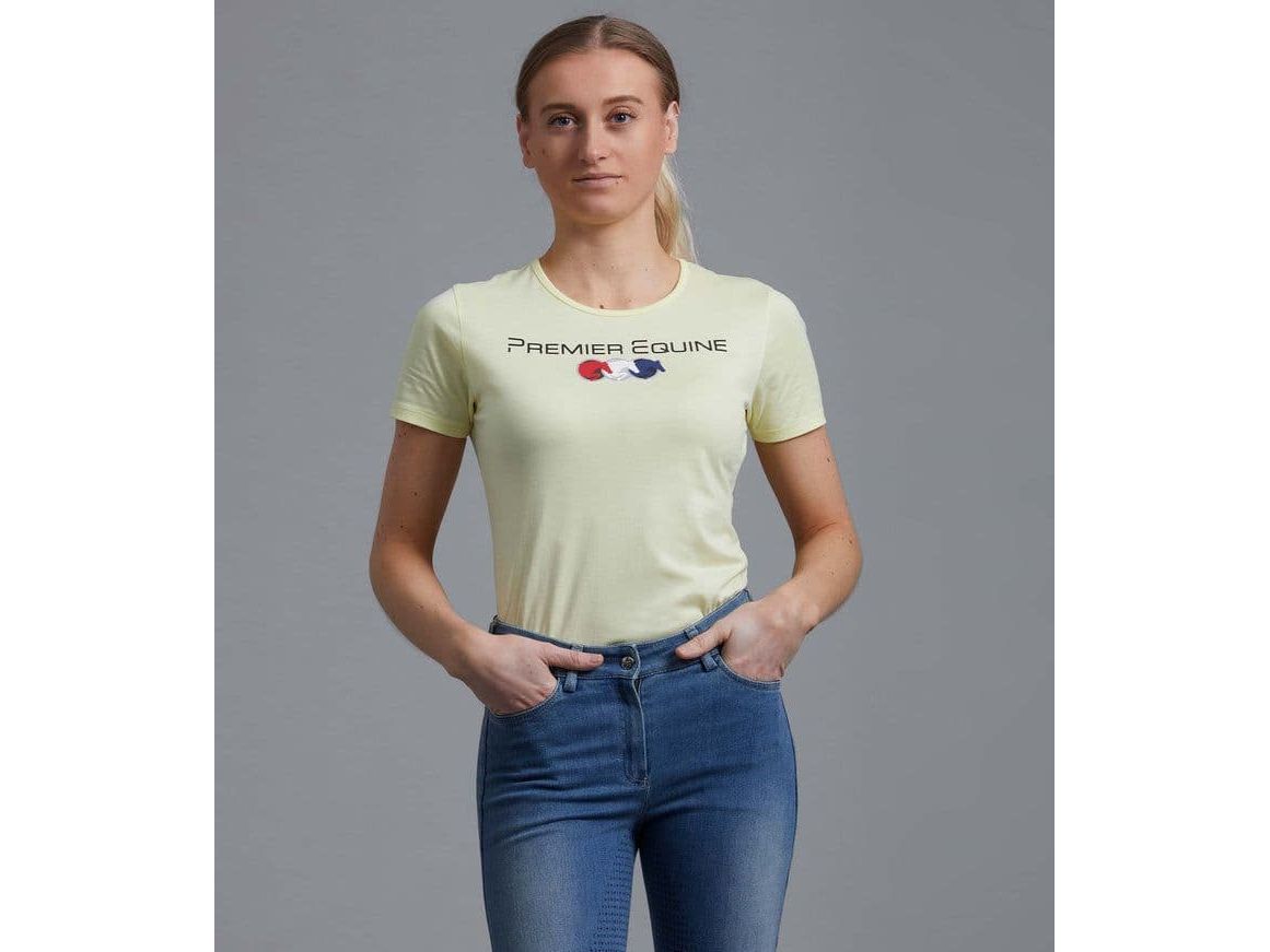 Premier Equine Chiaro Ladies Cotton Riding T-Shirt