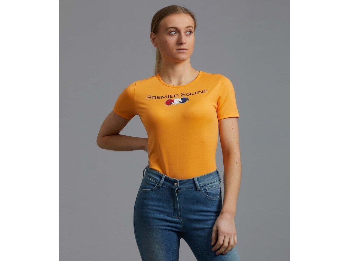Premier Equine Chiaro Ladies Cotton Riding T-Shirt