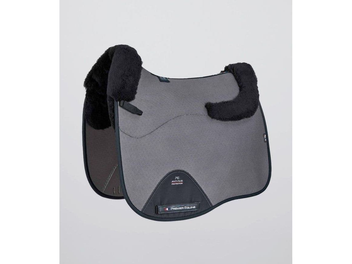 Premier Equine Close Contact Airtechnology Shockproof Wool Saddle Pad - Dressage Square