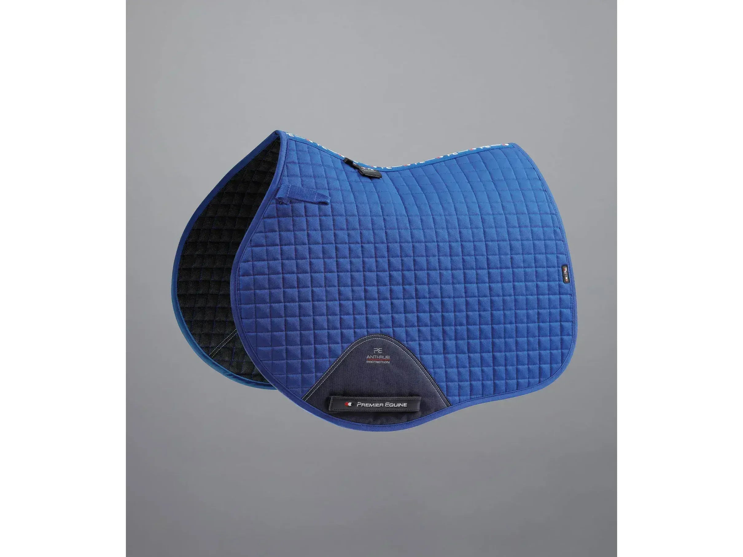 Premier Equine Close Contact Plain Cotton GP/Jump Saddle Square
