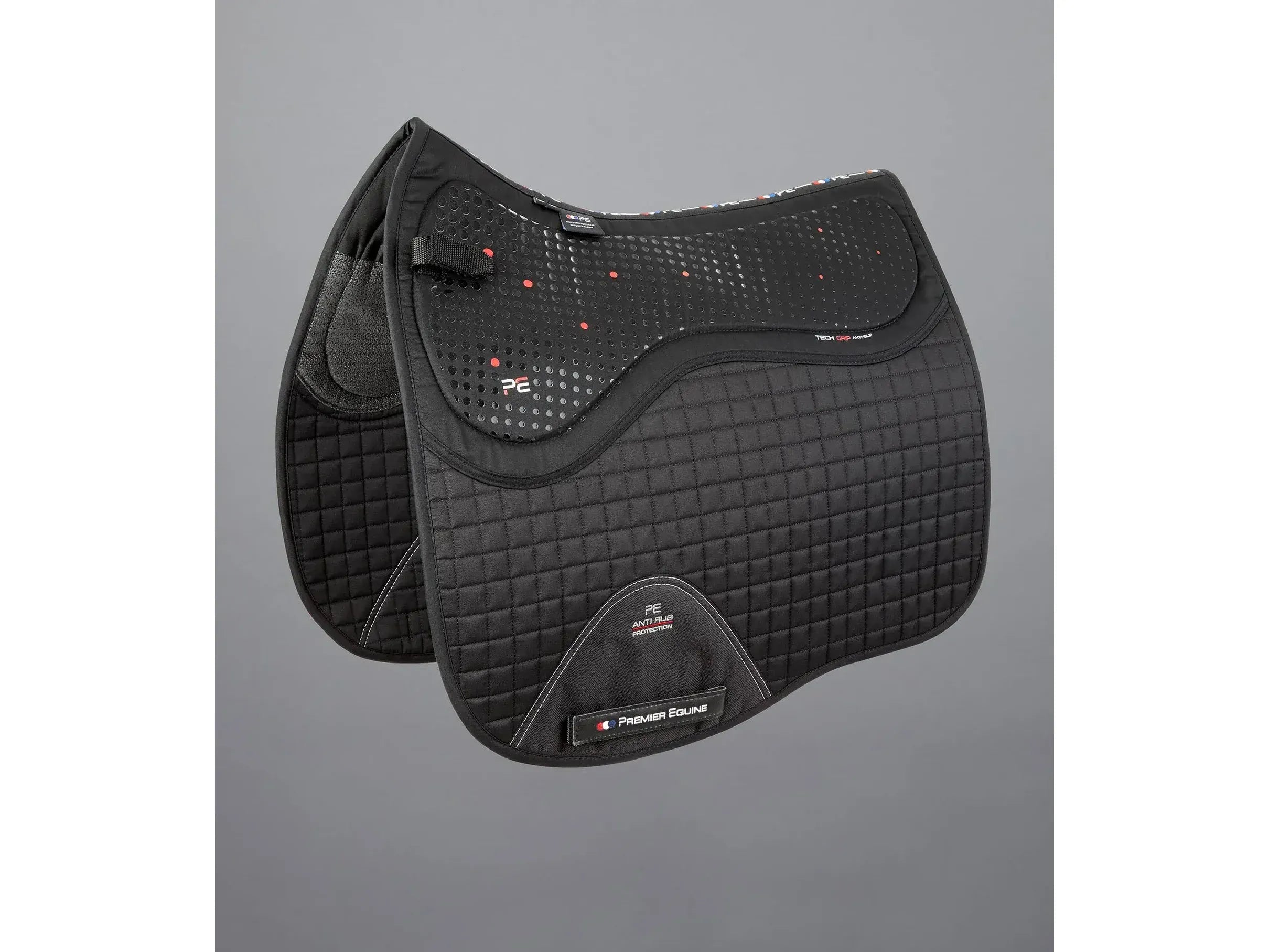 Premier Equine Close Contact Tech Grip Pro Anti-Slip Saddle Pad - Dressage Square