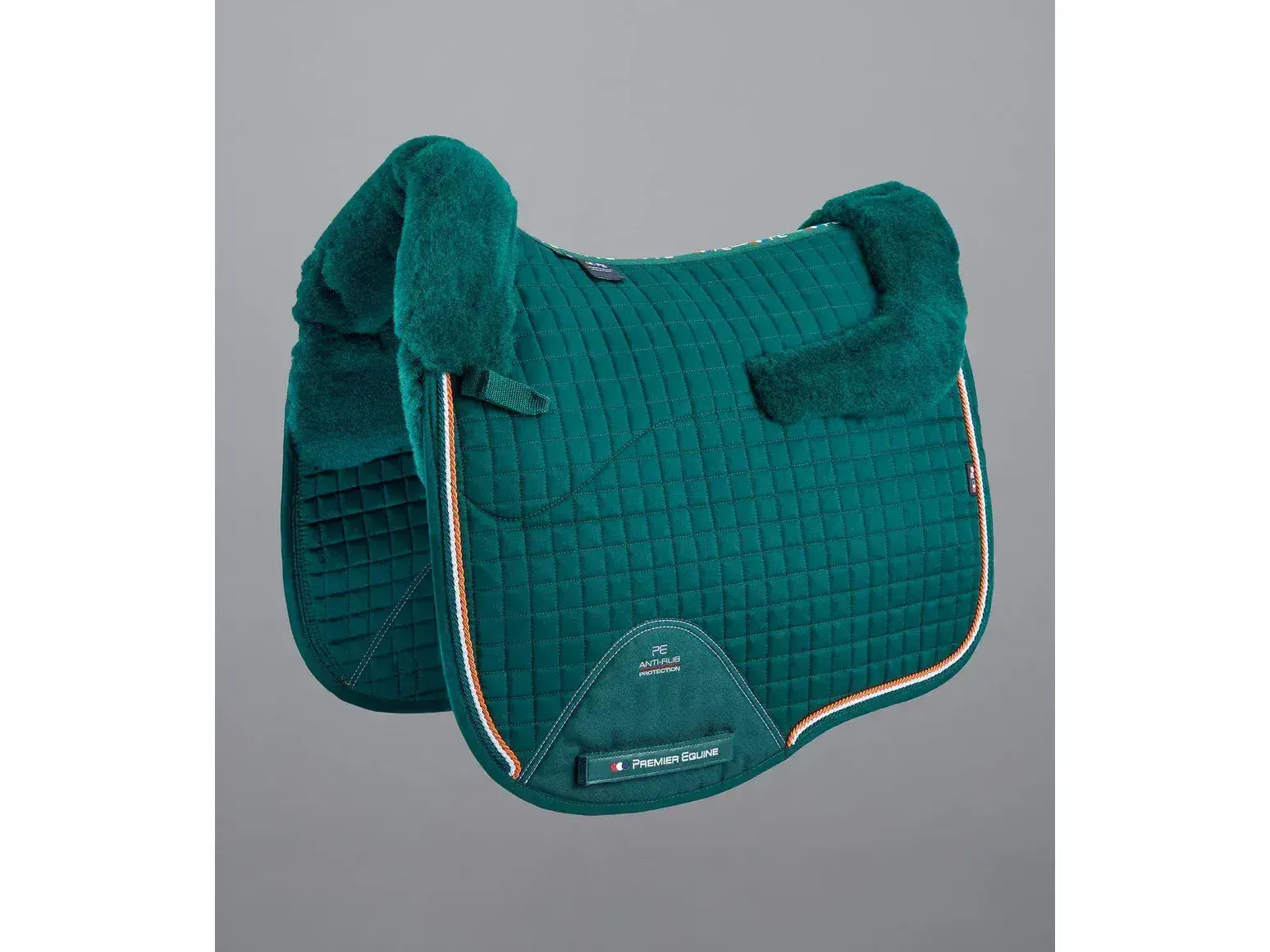 Premier Equine Close Contact Wool Half Lined European Dressage Saddle Square