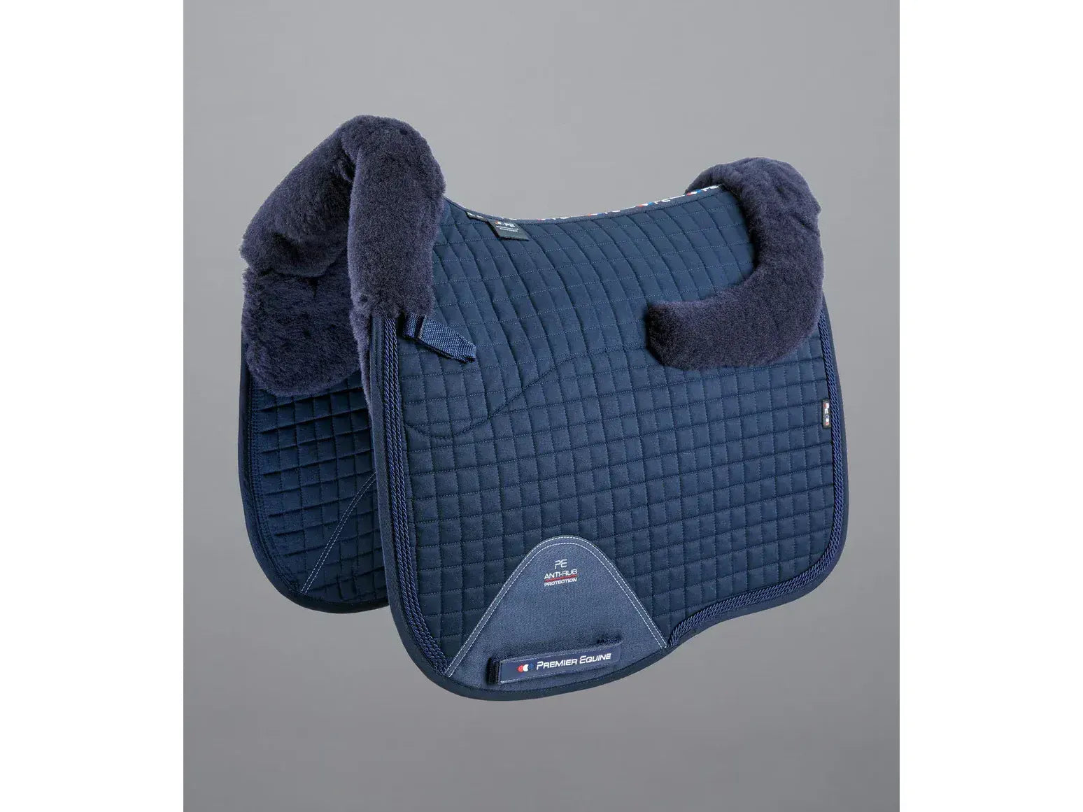 Premier Equine Close Contact Wool Half Lined European Dressage Saddle Square