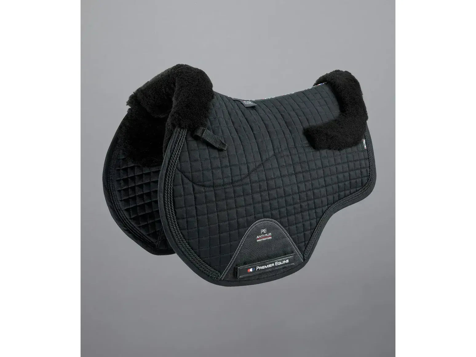 Premier Equine Close Contact Wool Half Lined European GP/Jump Saddle Square