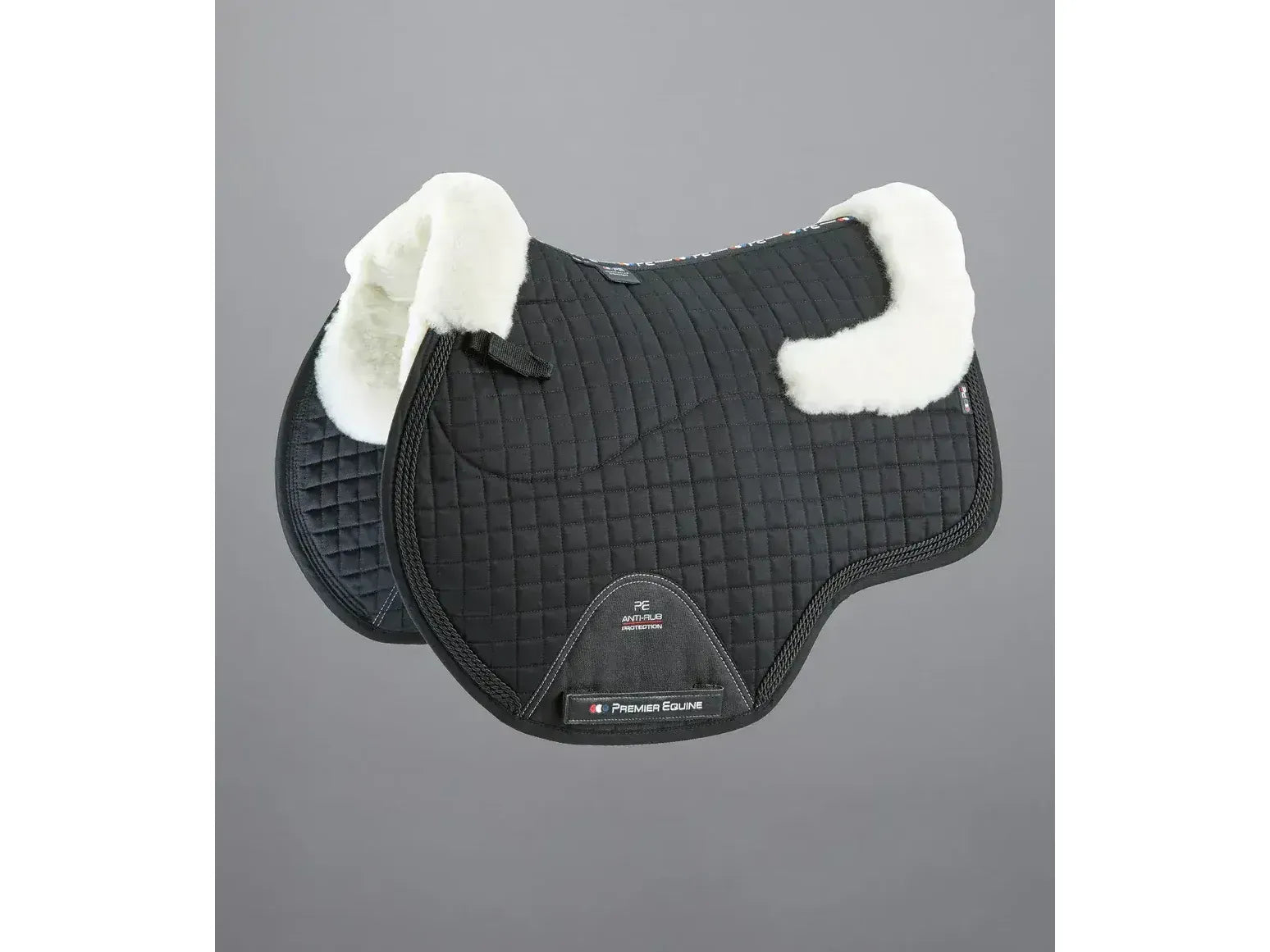 Premier Equine Close Contact Wool Half Lined European GP/Jump Saddle Square
