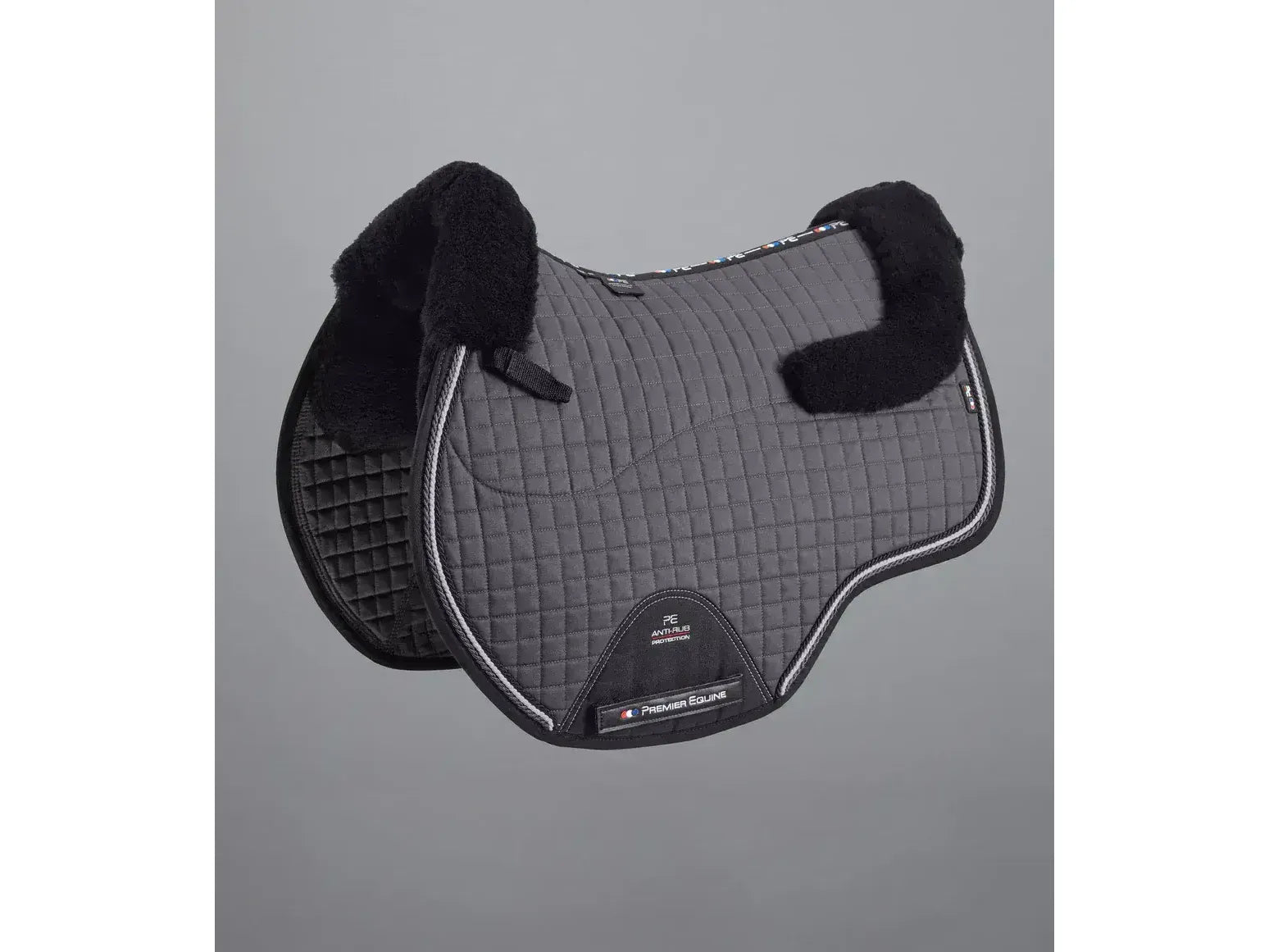 Premier Equine Close Contact Wool Half Lined European GP/Jump Saddle Square