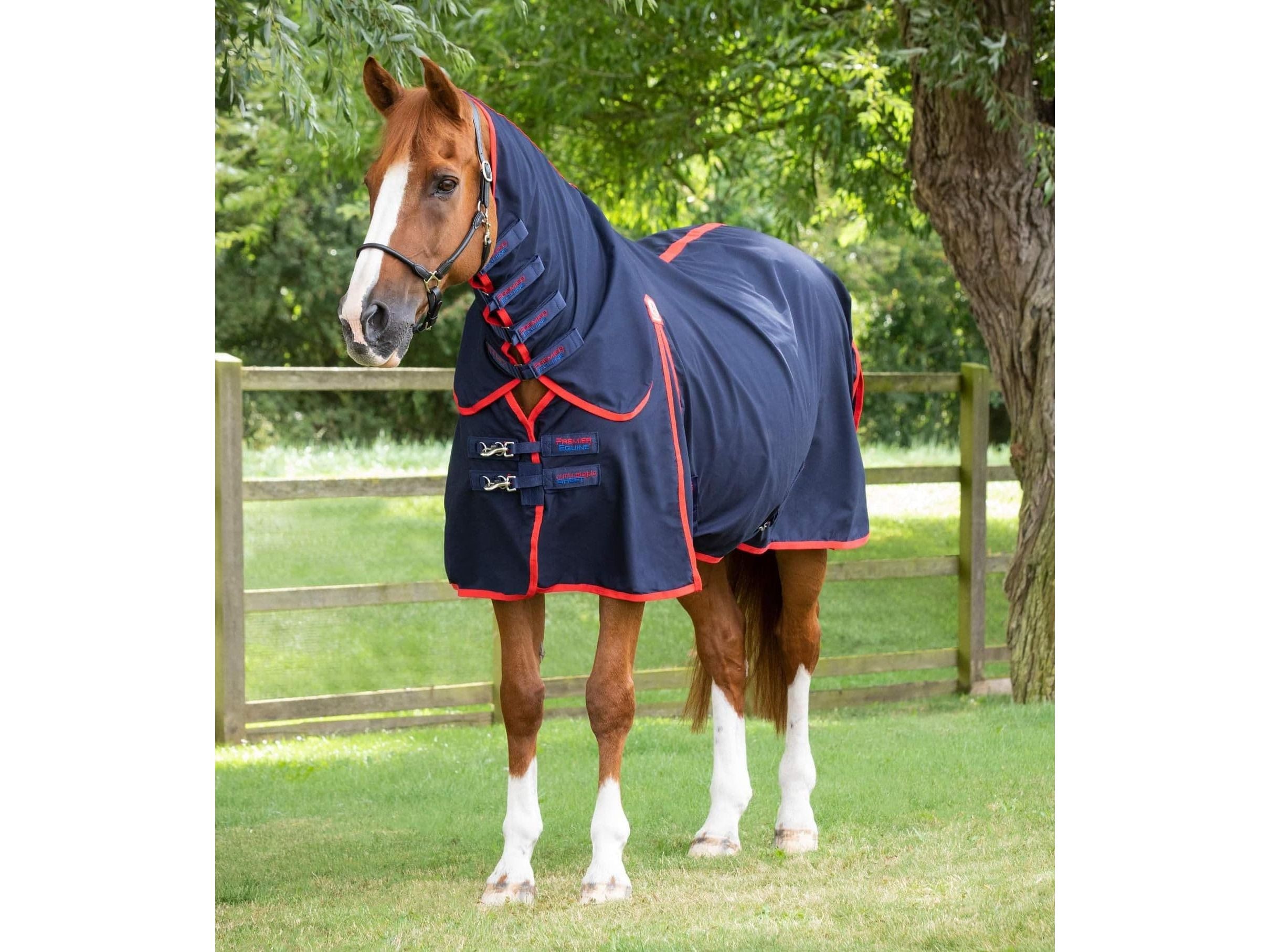 Premier Equine Combo Stable Sheet Navy