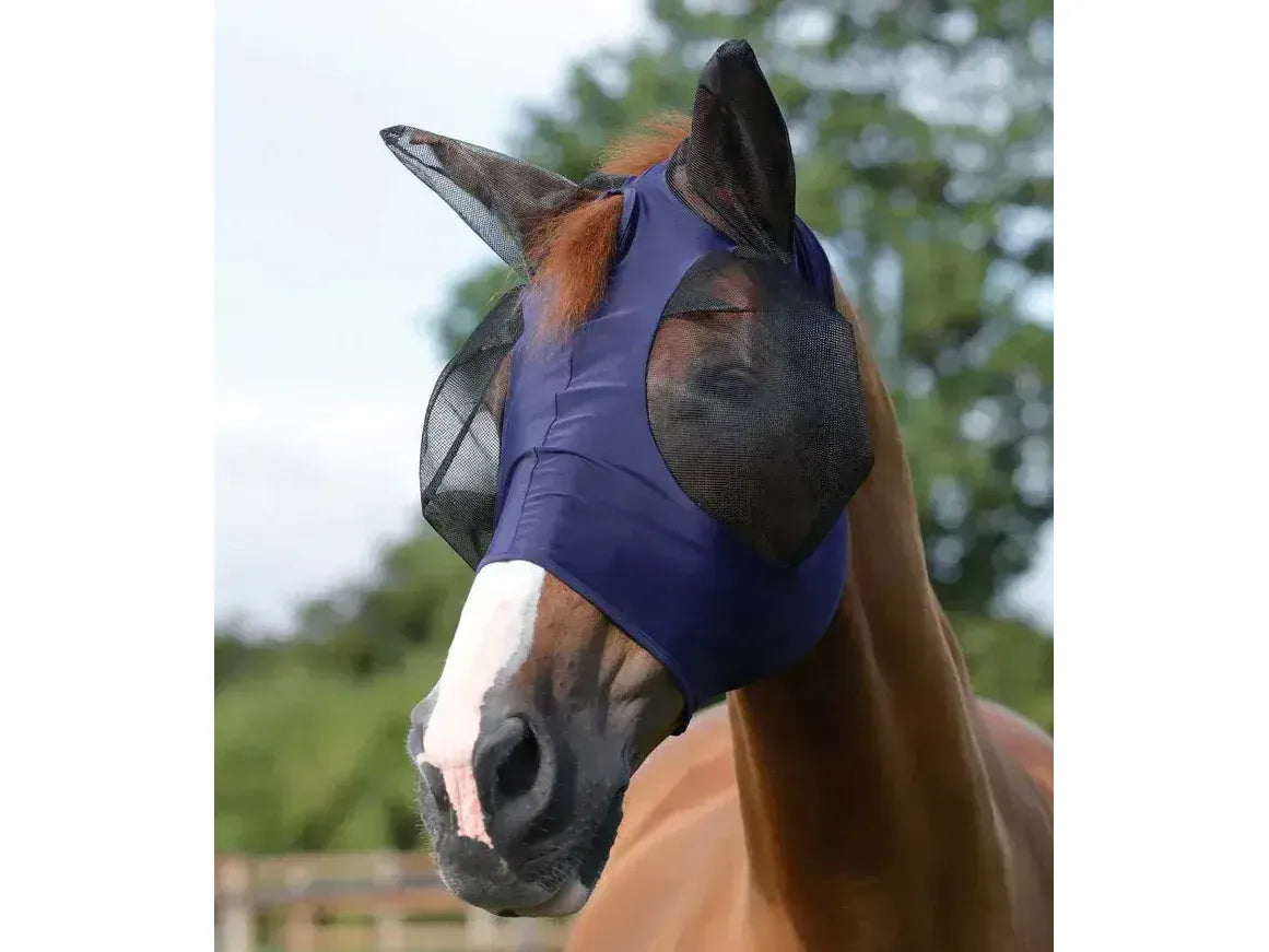 Premier Equine Comfort Tech Lycra Fly Mask