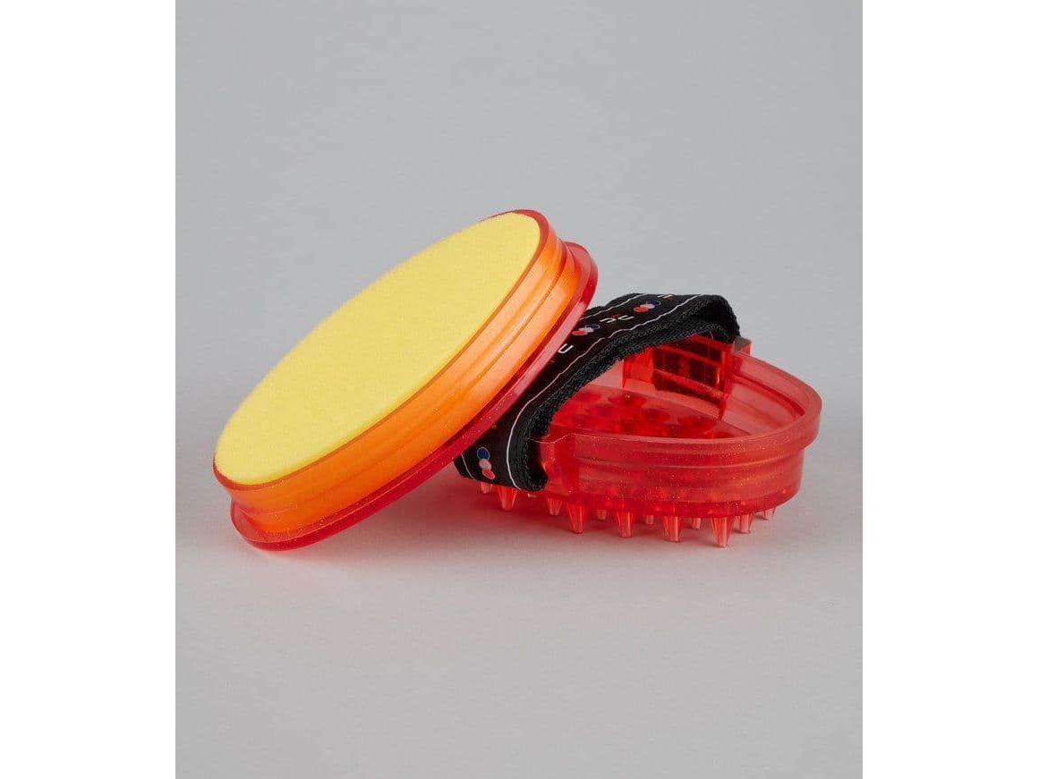 Premier Equine Curry Comb with Integrated Sponge