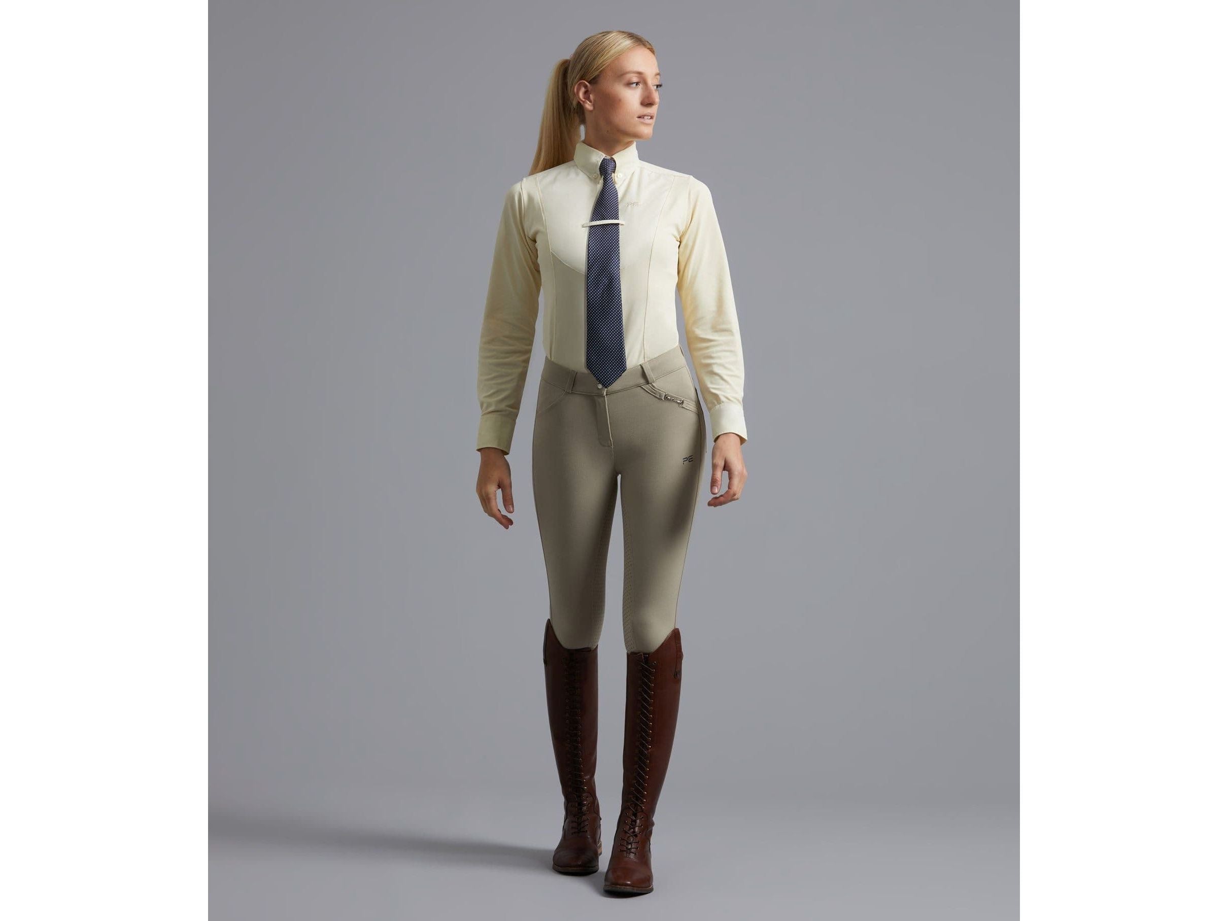 Premier Equine Delta Ladies Full Seat Gel Competition Riding Breeches