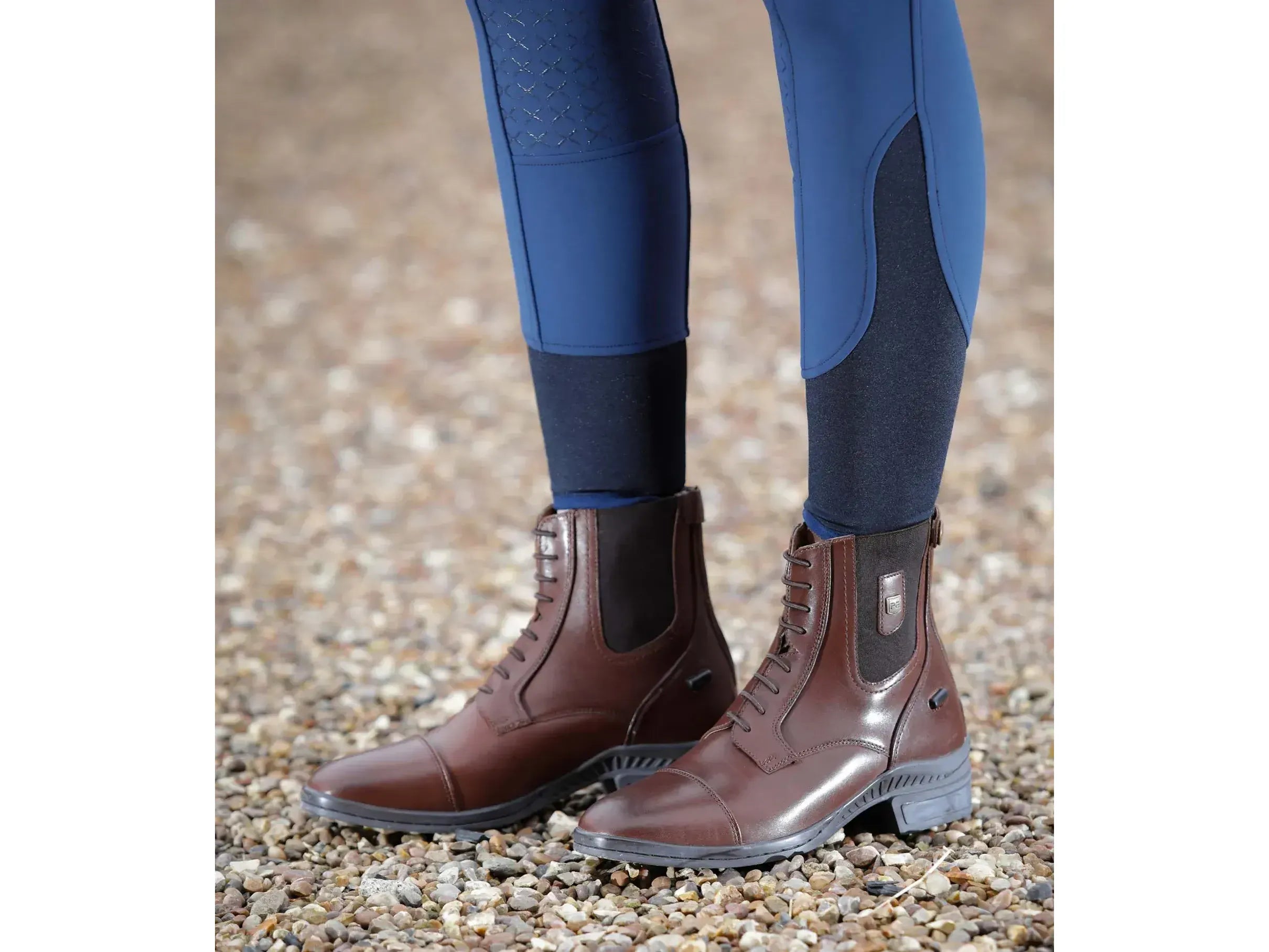 Premier Equine Denver Ladies Cognac Leather Paddock Boots