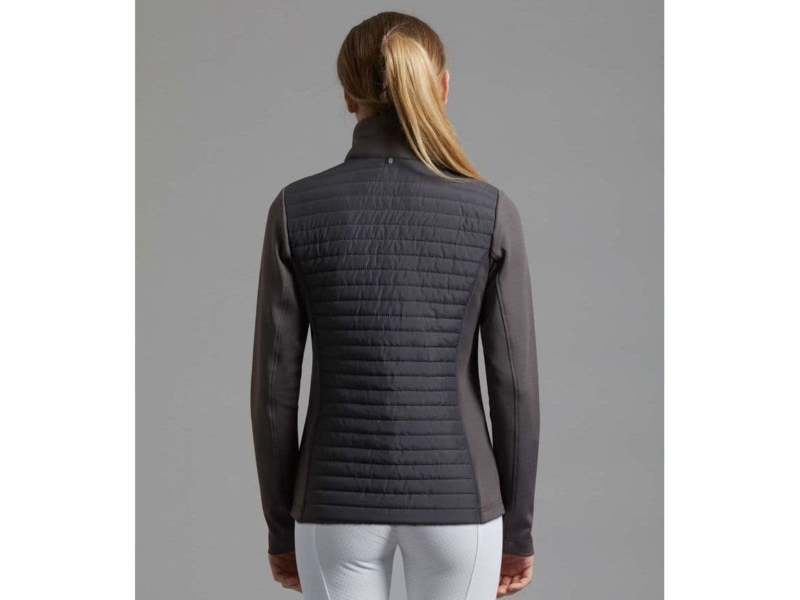 Premier Equine Ladies Elena Hybrid Riding Jacket in Anthracite RRP £52.00