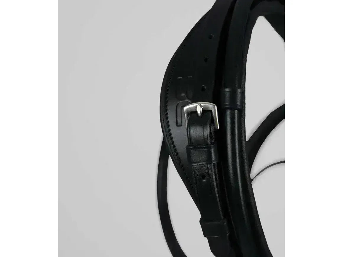 Premier Equine Finetti Rolled Leather Snaffle Bridle