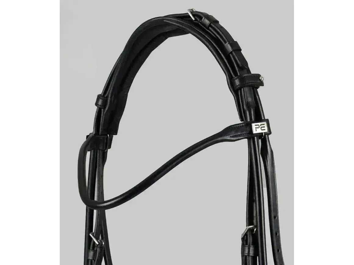Premier Equine Finetti Rolled Leather Snaffle Bridle