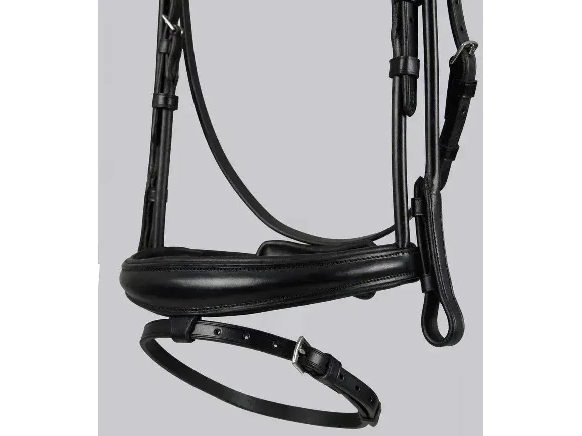 Premier Equine Finetti Rolled Leather Snaffle Bridle