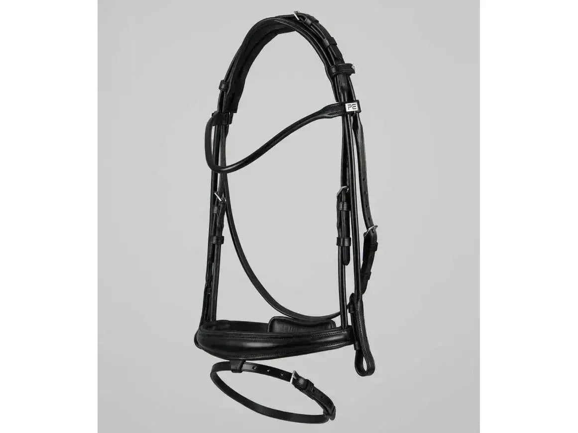 Premier Equine Finetti Rolled Leather Snaffle Bridle