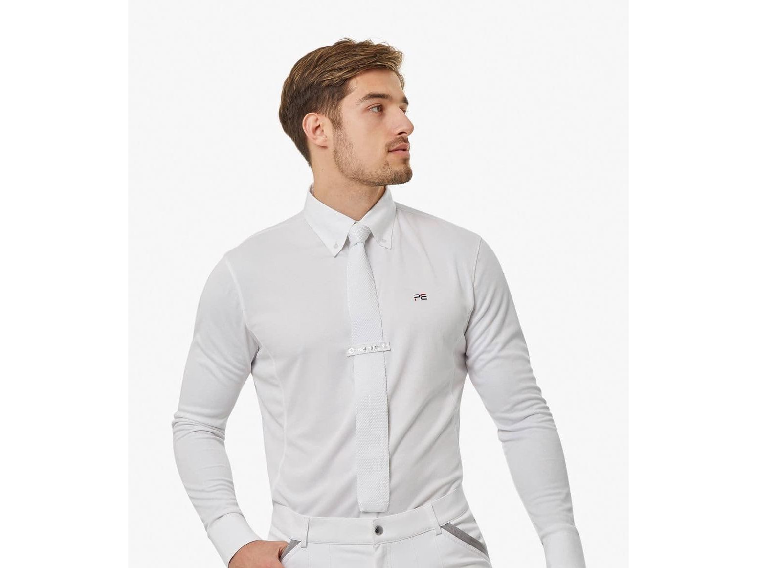 Premier Equine Giulio Mens Long Sleeve Show Shirt