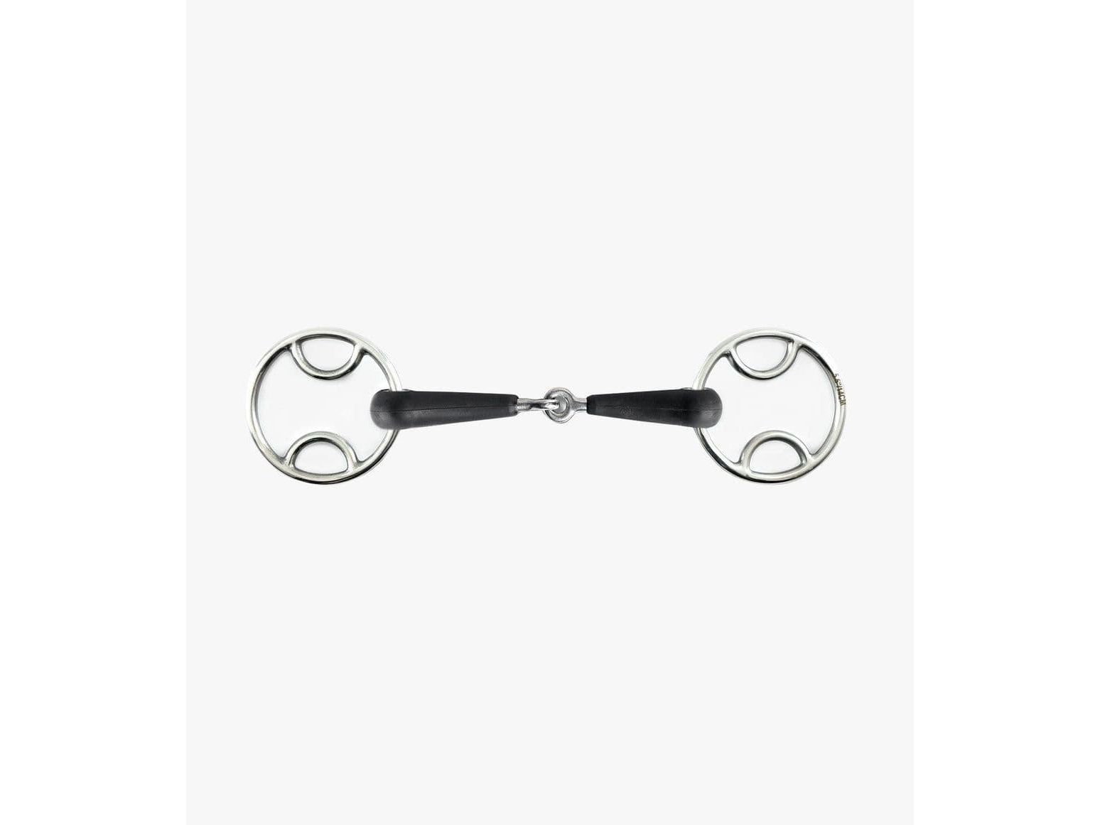 Premier Equine Jointed Rubber Bevel Bit