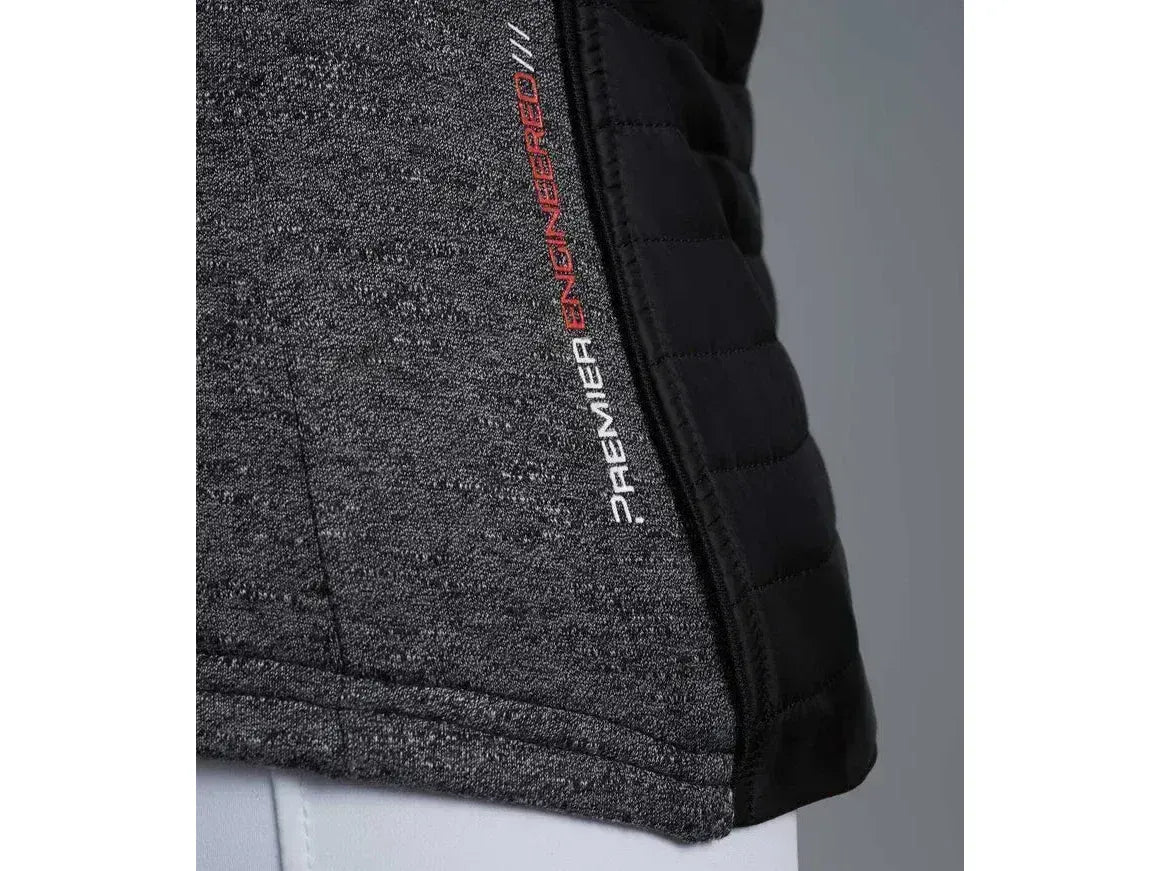 Premier Equine Lamera Ladies Hybrid Technical Riding Gilet Black UK 8 RRP £48.00