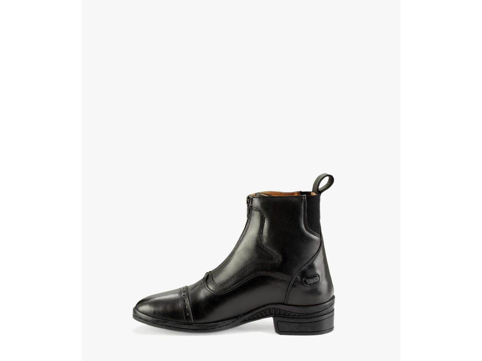 Premier Equine Loxley Ladies Black Leather Paddock Boots