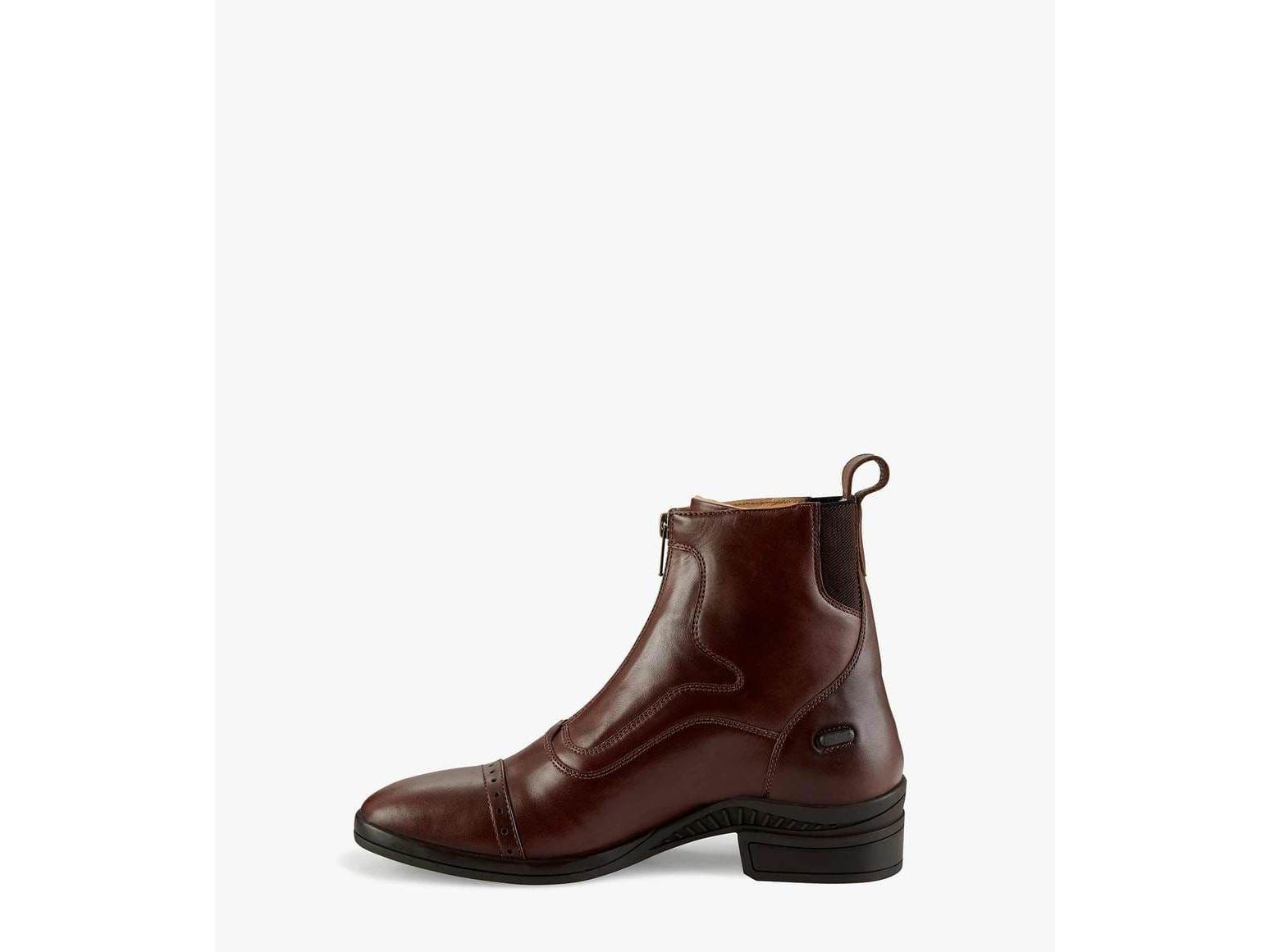 Premier Equine Loxley Ladies Leather Cognac Paddock Boots
