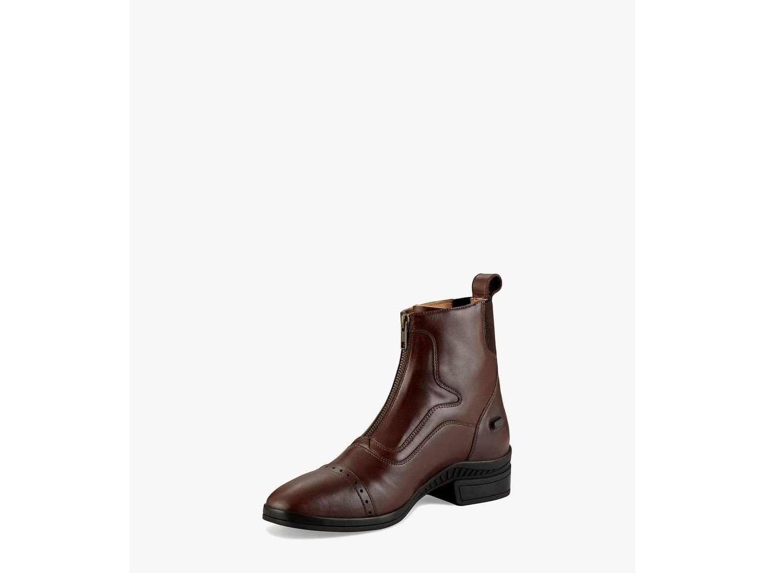 Premier Equine Loxley Ladies Leather Cognac Paddock Boots