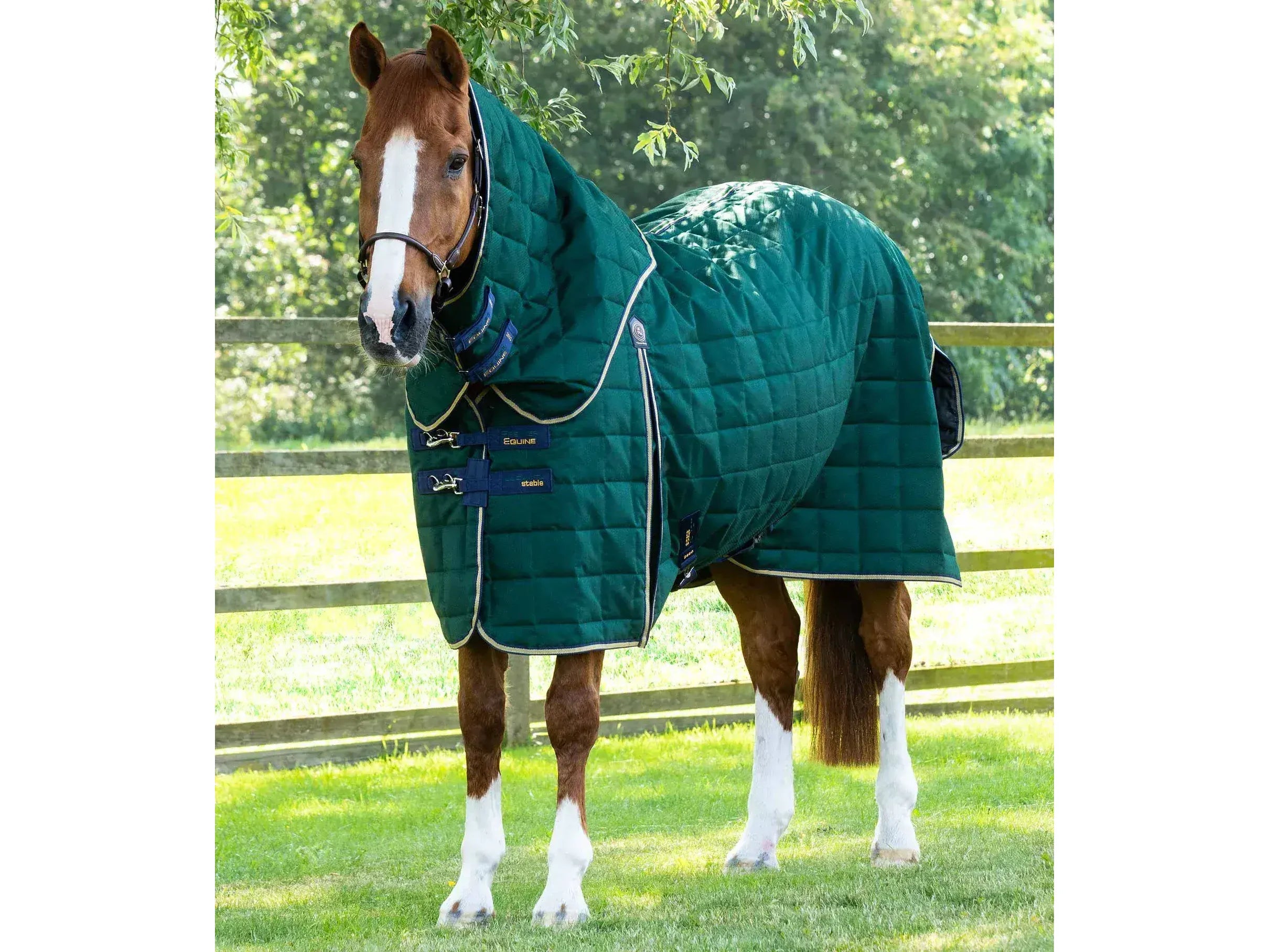 Premier Equine Lucanta 200g Stable Rug with Neck Cover