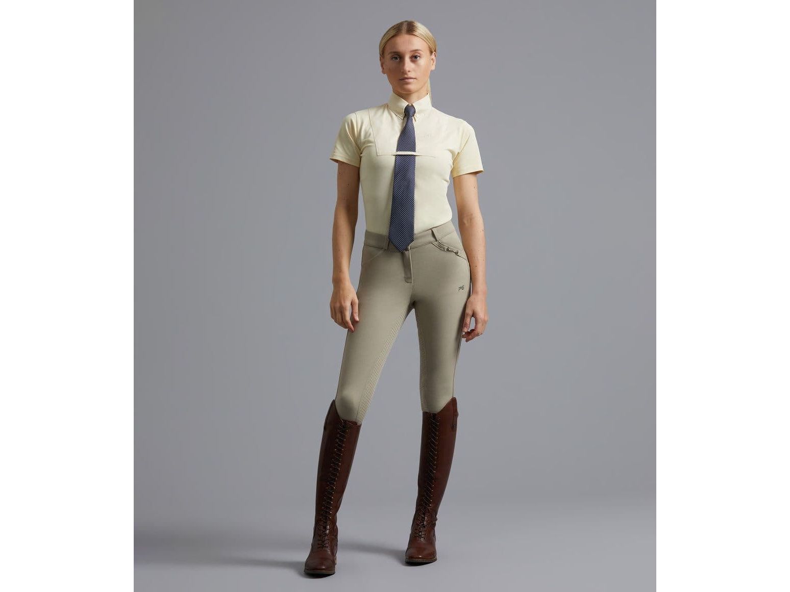 Premier Equine Luciana Short Sleeved Tie Shirt