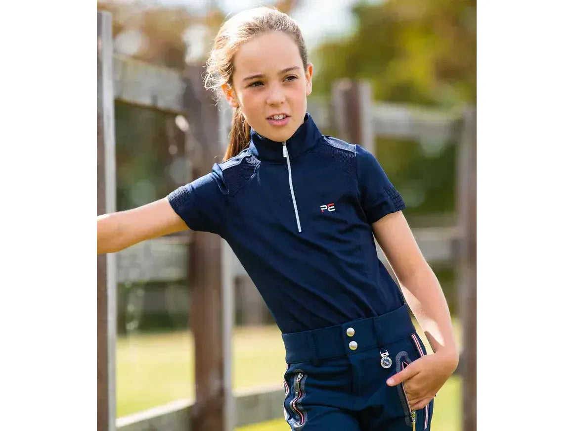 Premier Equine Mini Remisa Kids Top