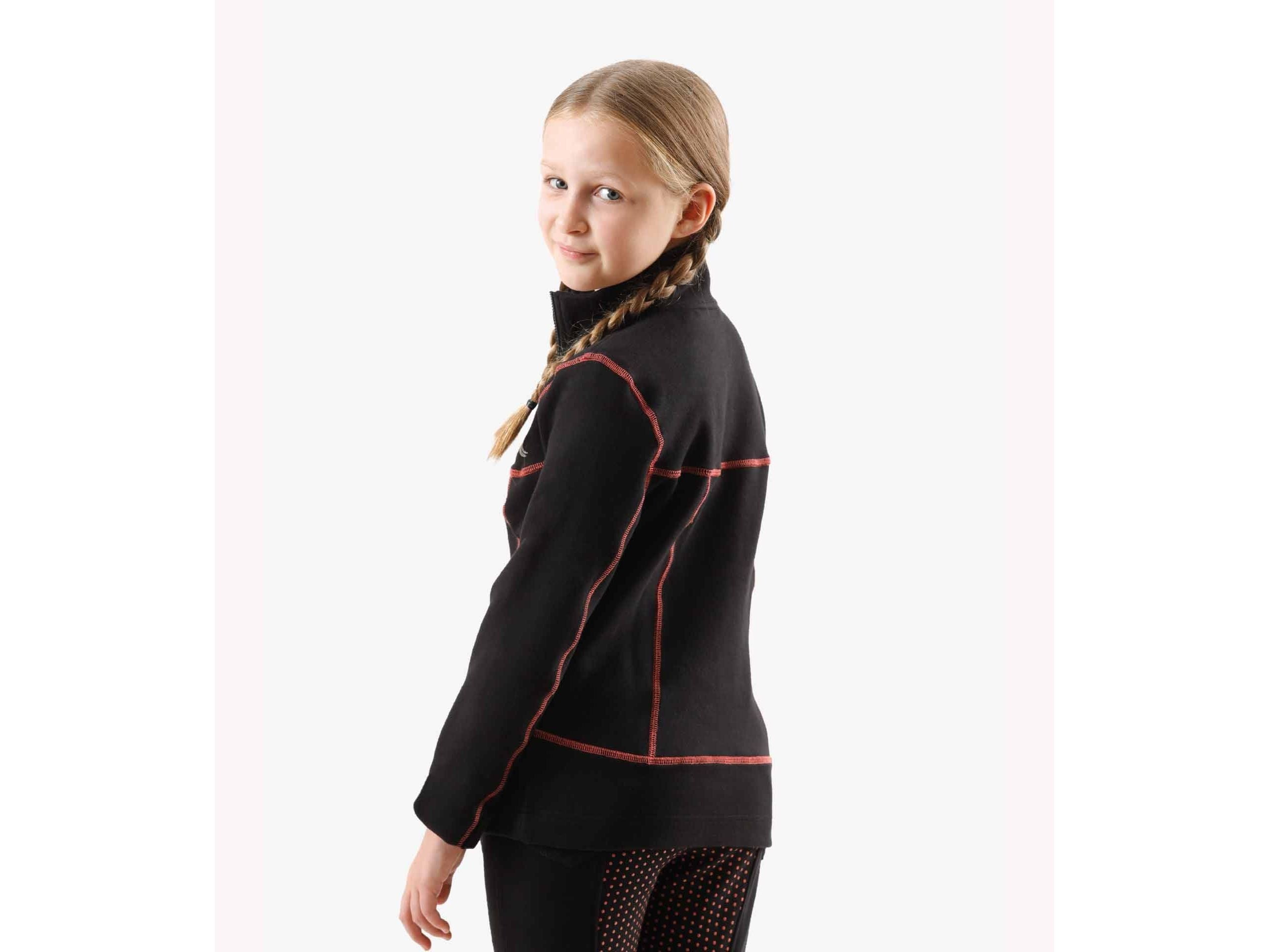 Premier Equine Molly Technical Kids Black Riding Jacket