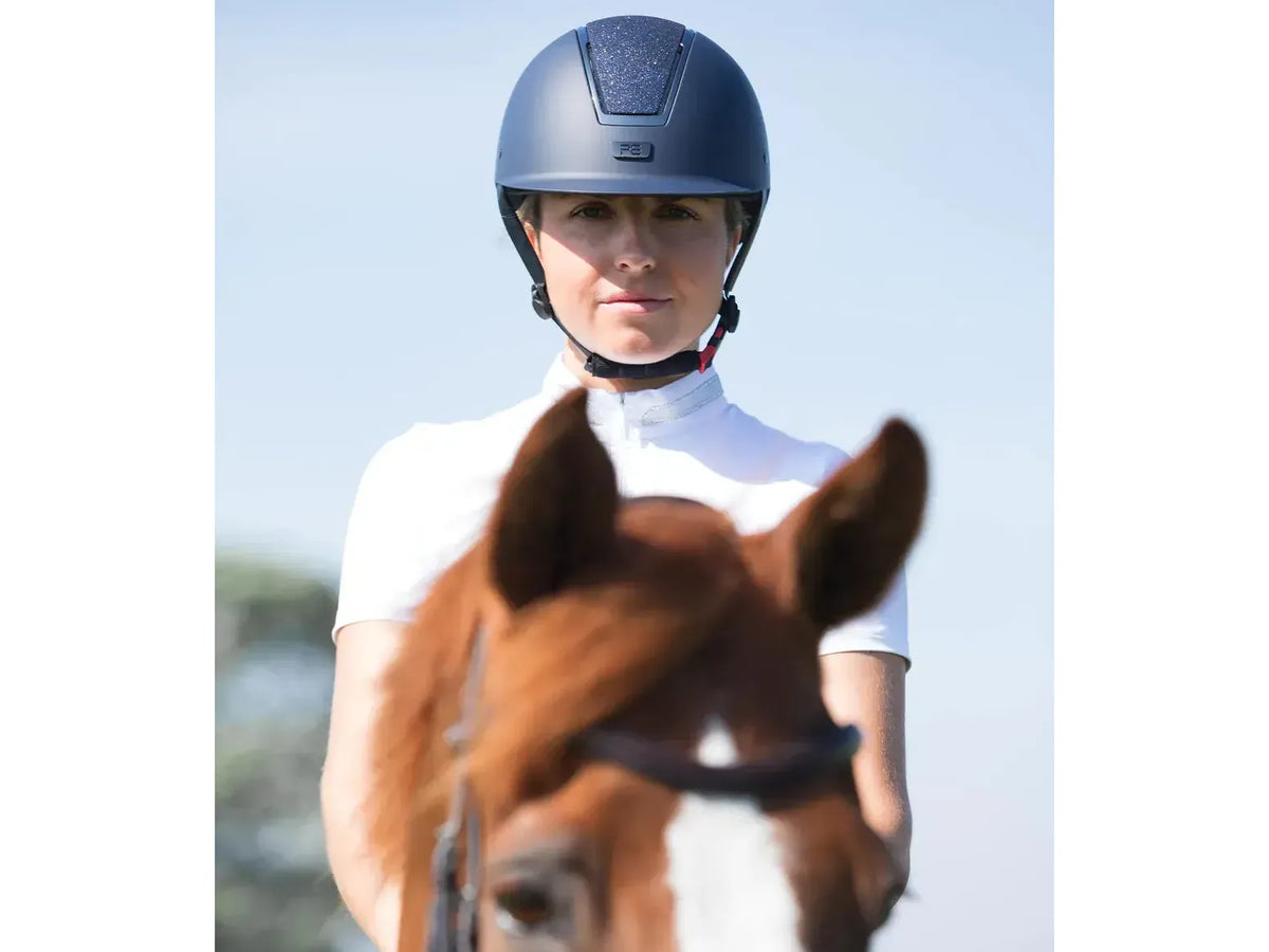 Premier Equine Odyssey Horse Riding Helmet - Navy