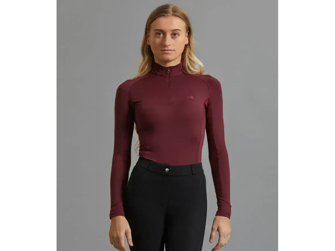 Premier Equine Ombretta Ladies Technical Riding Top