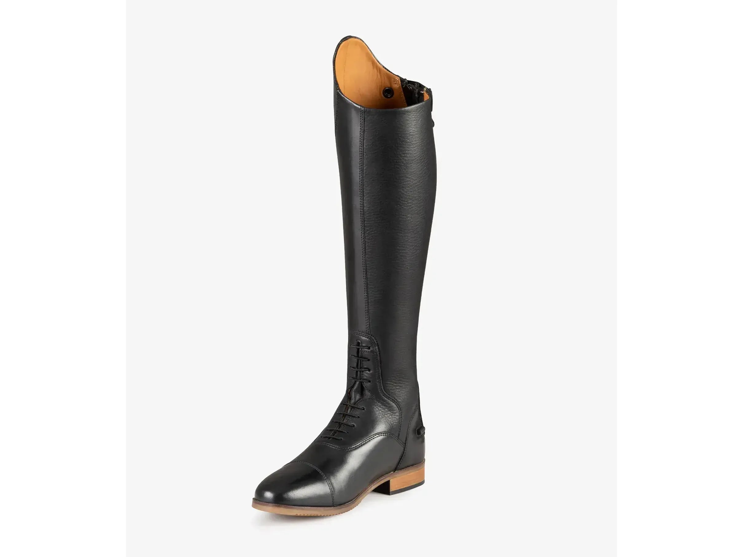 Premier Equine Passaggio Ladies Black Leather Field Tall Riding Boots