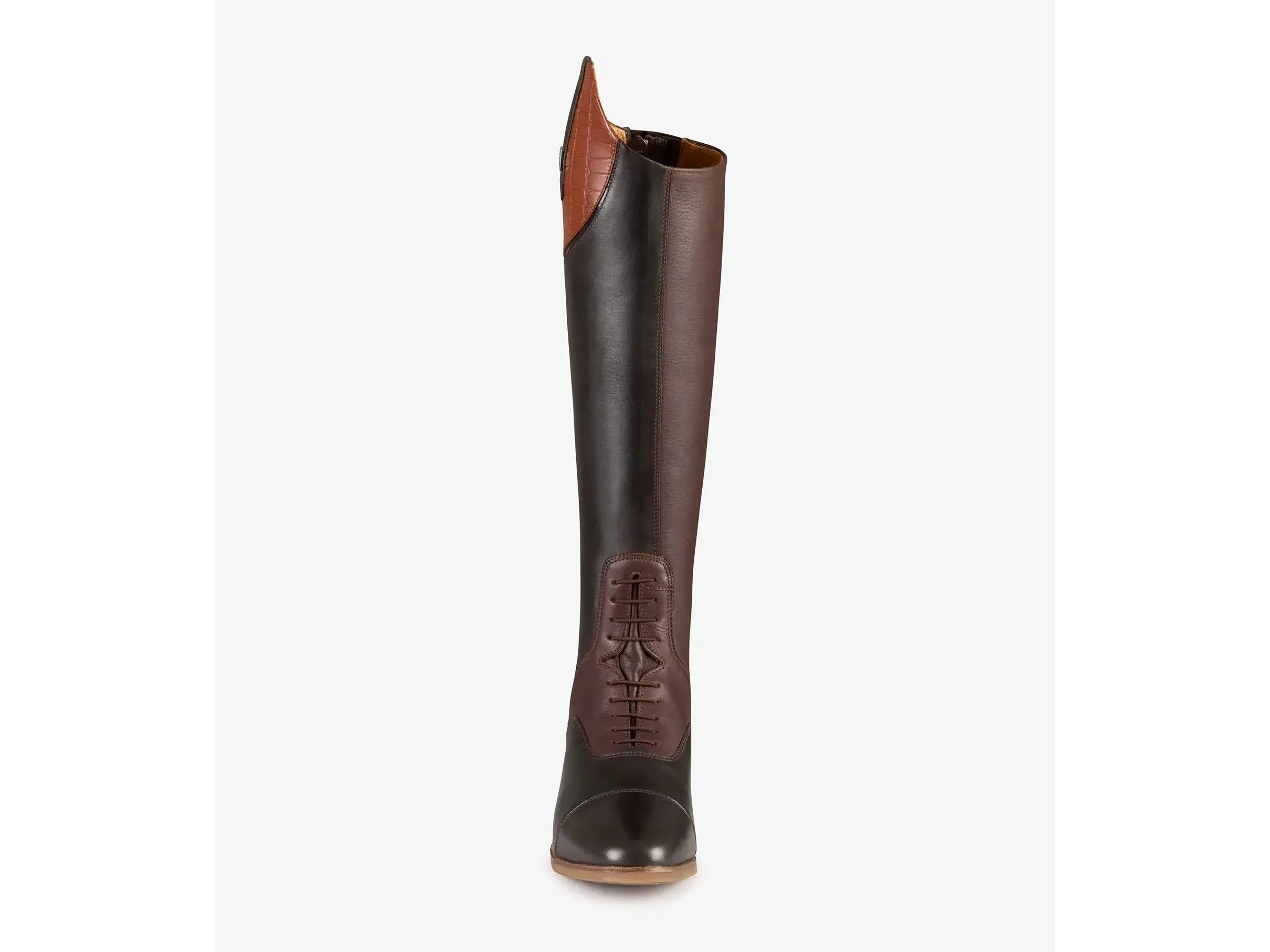 Premier Equine Passaggio Ladies Brown Leather Field Tall Riding Boots