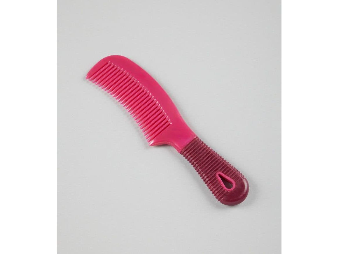 Premier Equine Plastic Mane Comb with Handle - Large