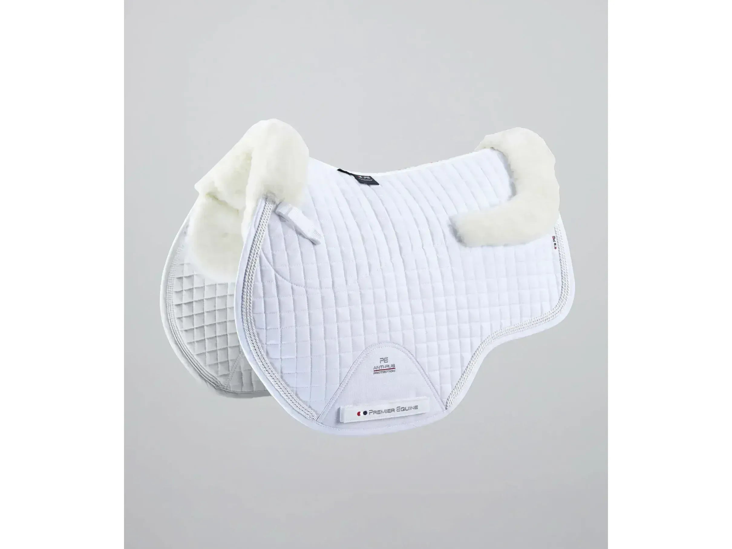 Premier Equine Pony Close Contact Merino Wool Half Lined European GP/ Jump Saddle Square